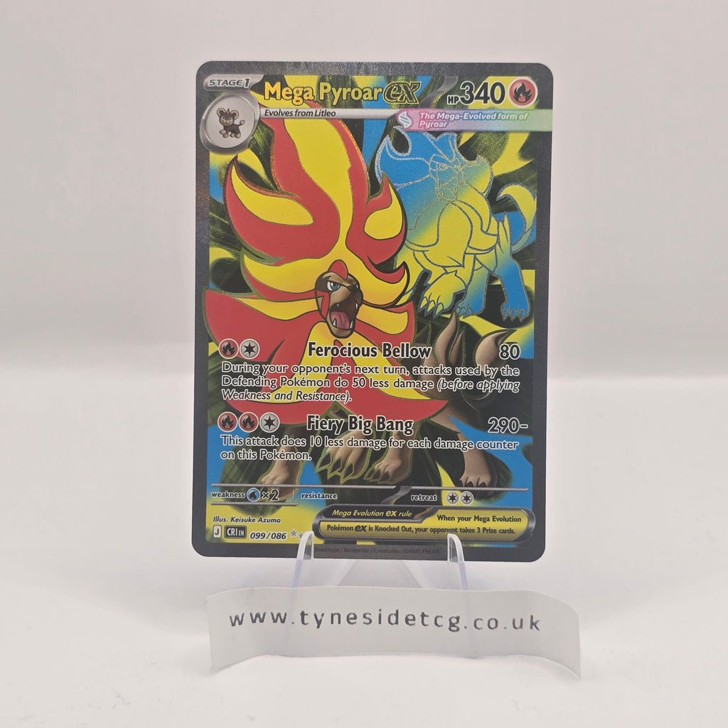 Mega Pyroar EX 099/086 – Chaos Rising (English Single)