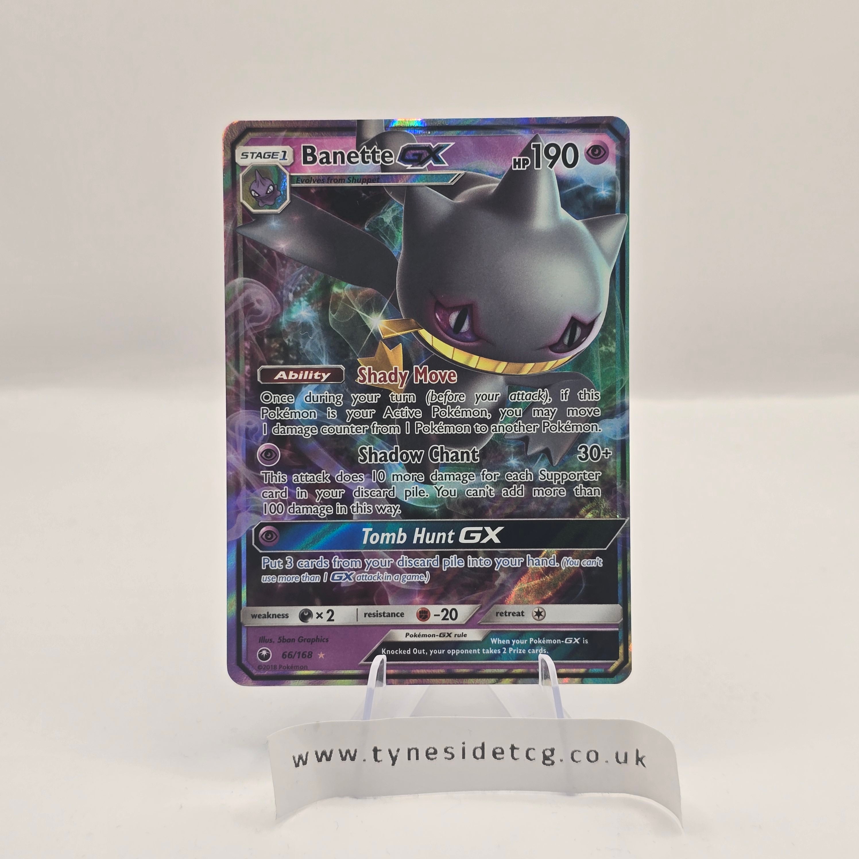 Banette GX 66/168 – Celestial Storm (English Single)