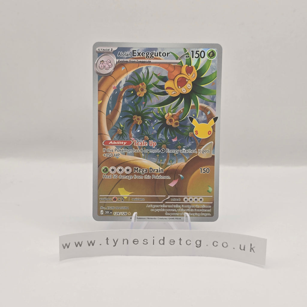 Alolan Exeggutor 129/128 - 30th Celebration (English Single)