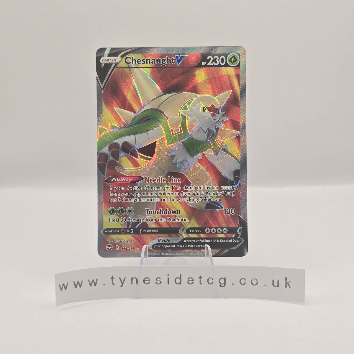 Chesnaught V 171/195 - Silver Tempest (English Single)