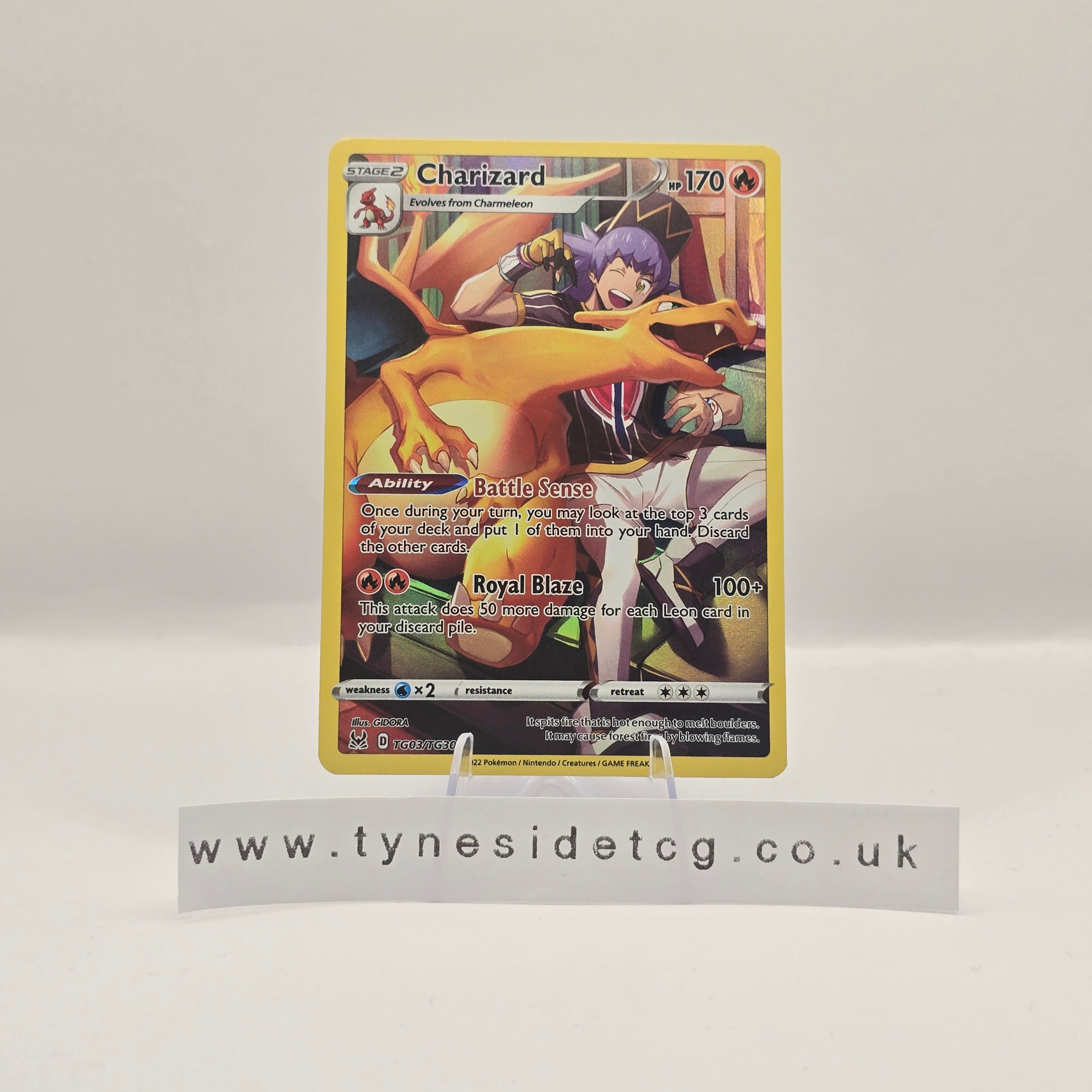 Charizard TG03/TG30 - Lost Origin (English Single)