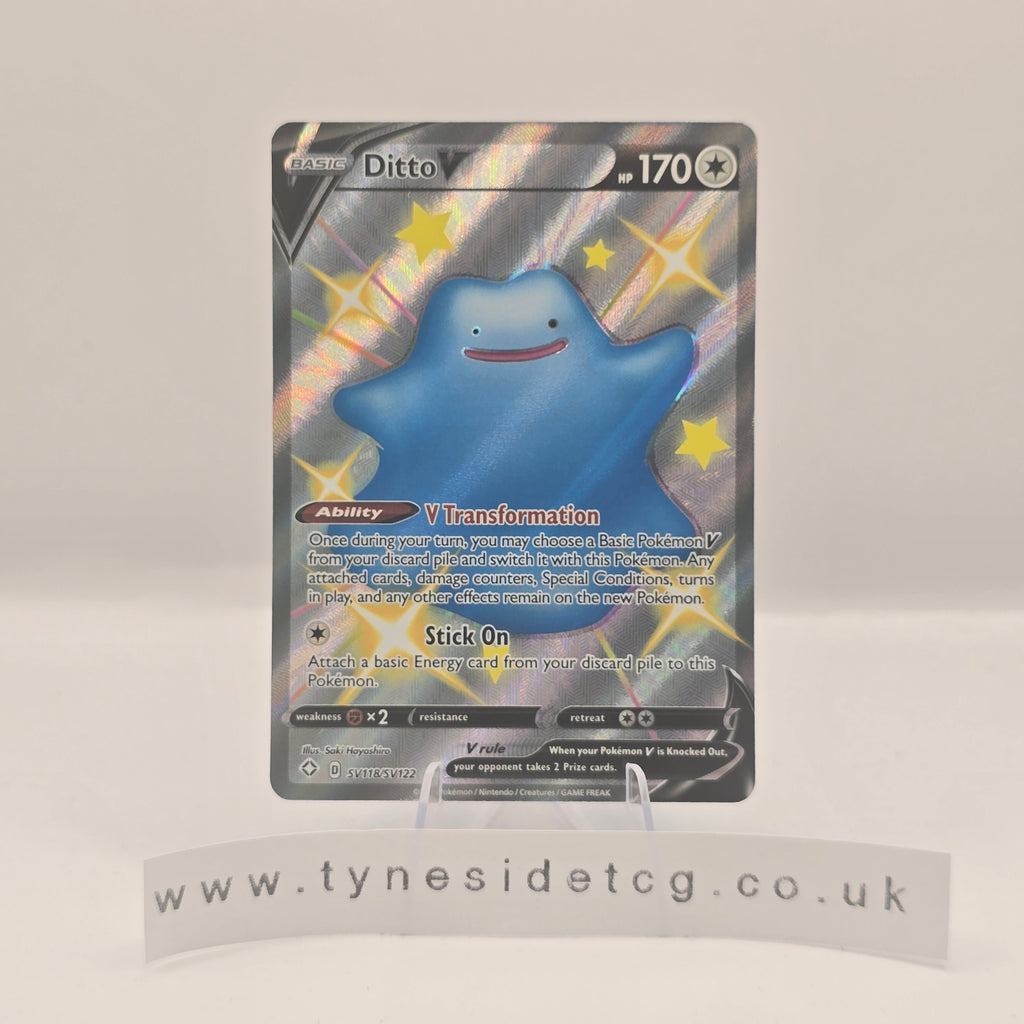 Ditto V SV118/SV122 - Shining Fates (English Single)