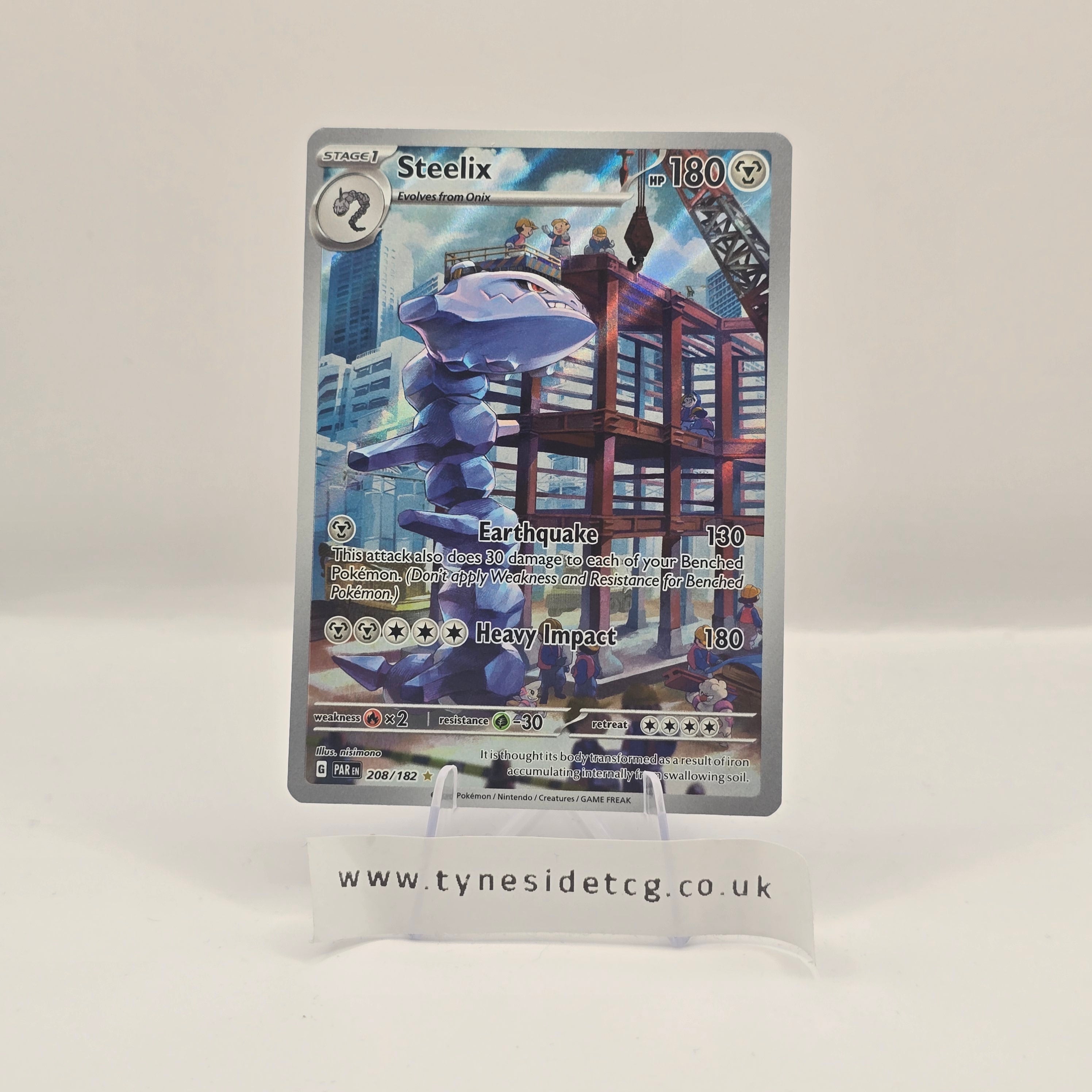 Steelix 208/182 - Paradox Rift (English Single)