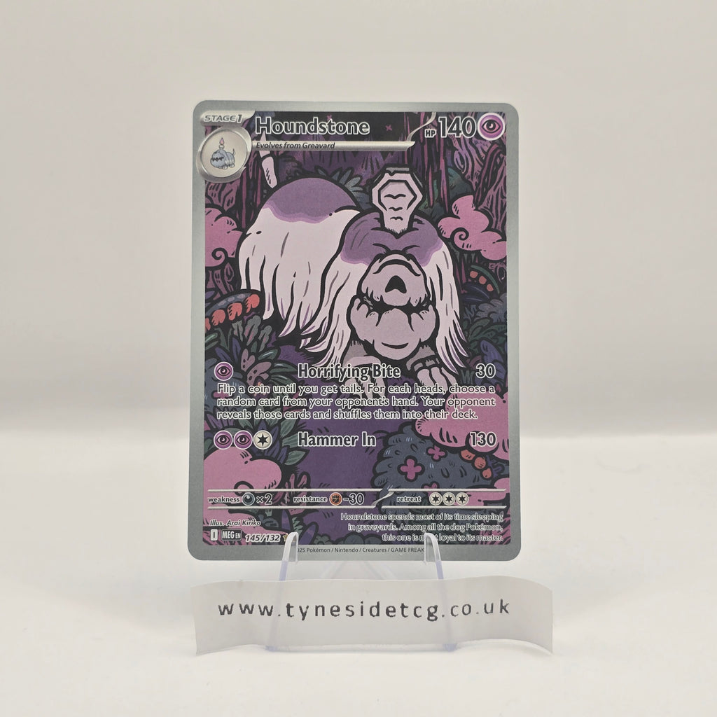 Houndstone 145/132 - Mega Evolution (English Pokemon TCG Single)