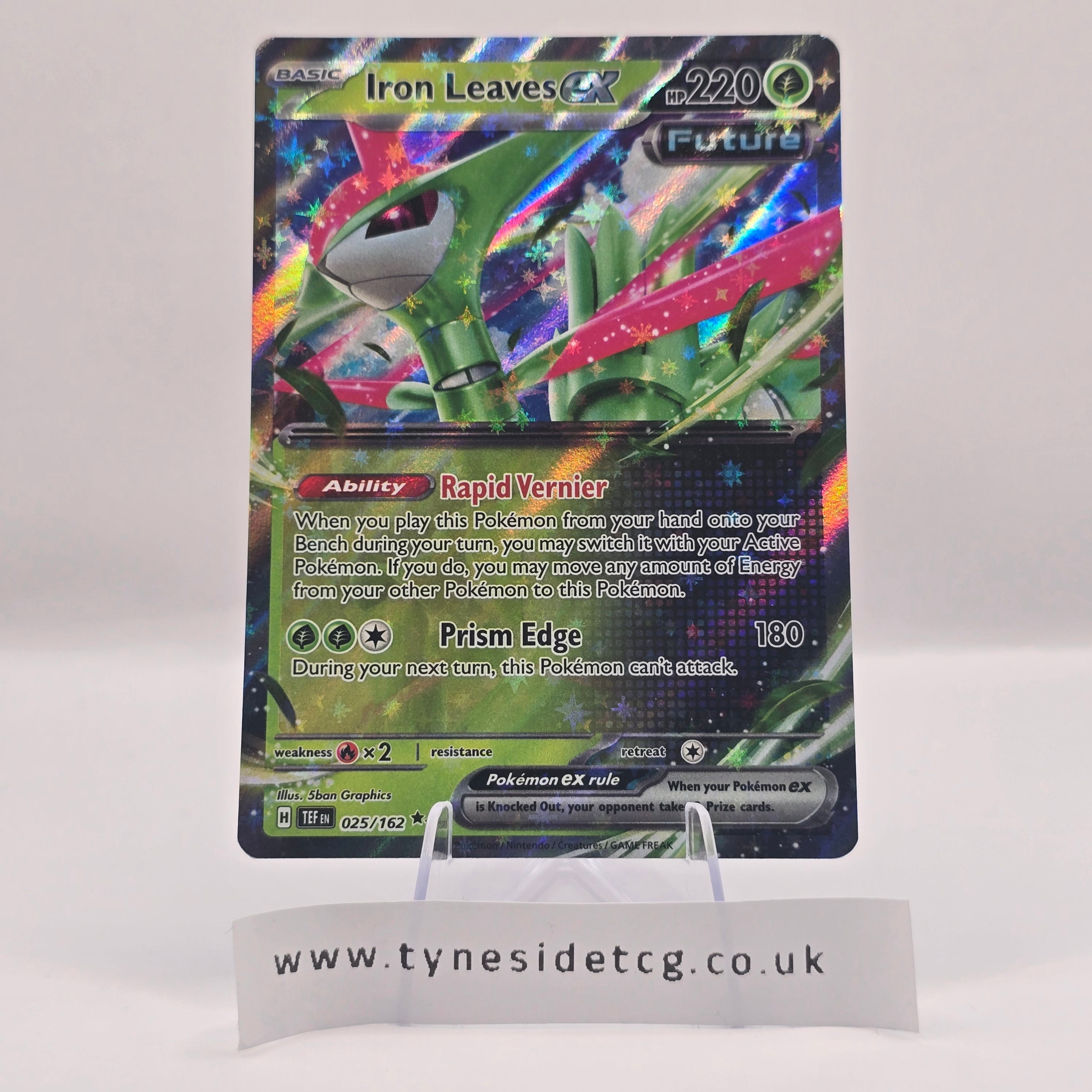 Iron Leaves EX 025/162 – Temporal Forces (English Single)