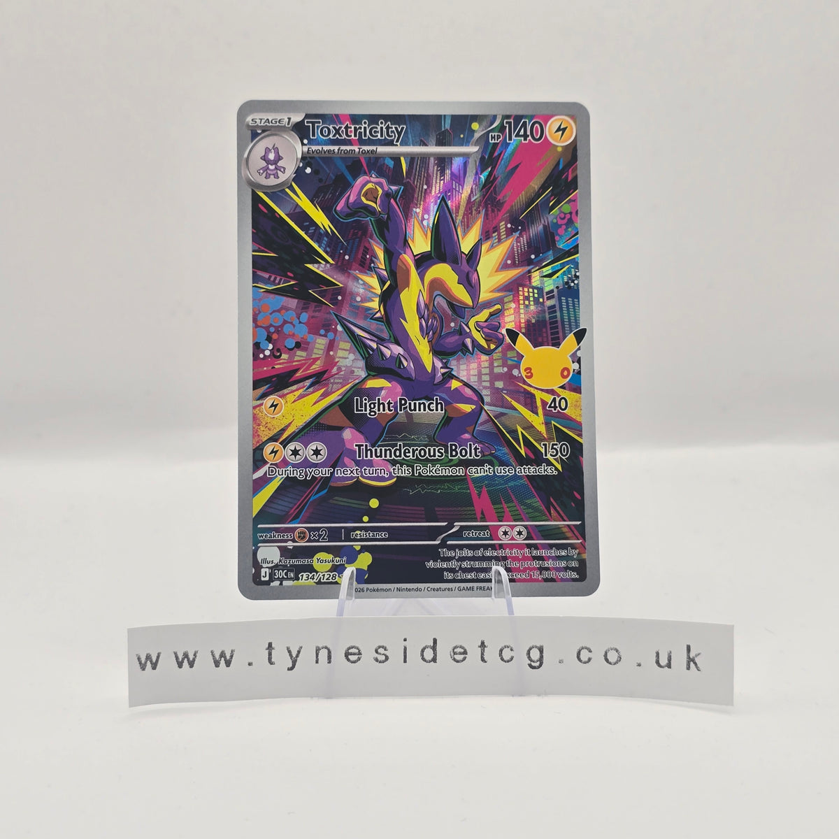 Toxtricity 134/128 - 30th Celebration (English Single)