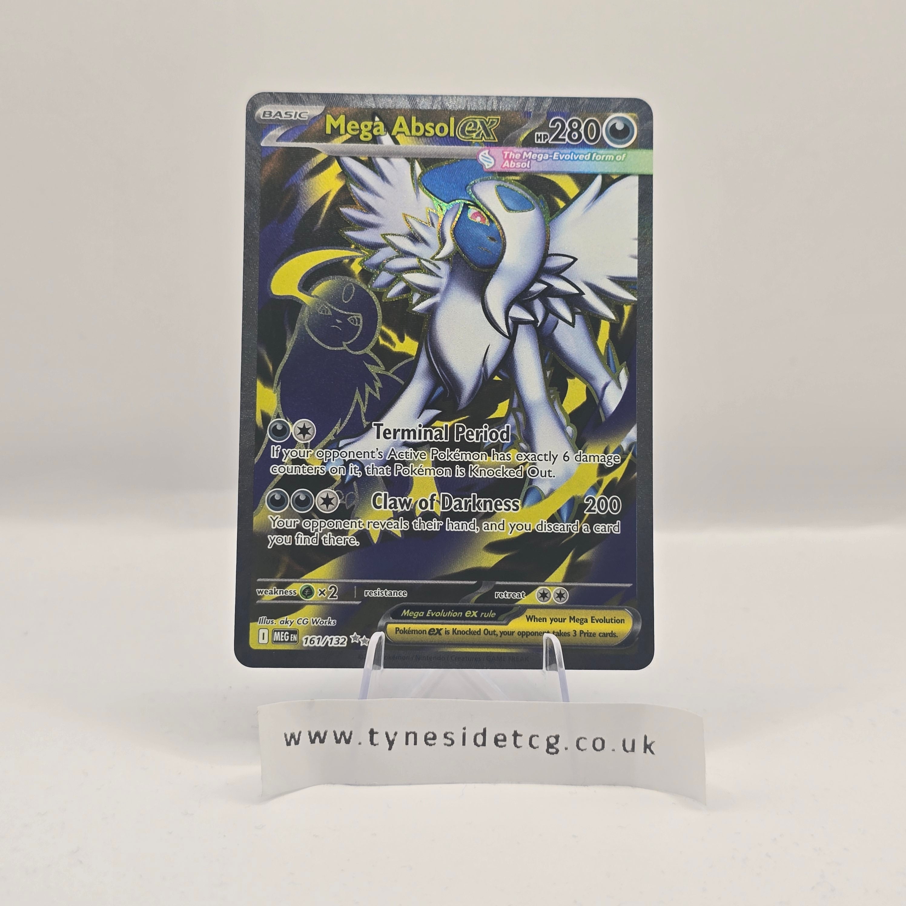 Mega Absol EX 161/132 – Mega Evolution (English Single)