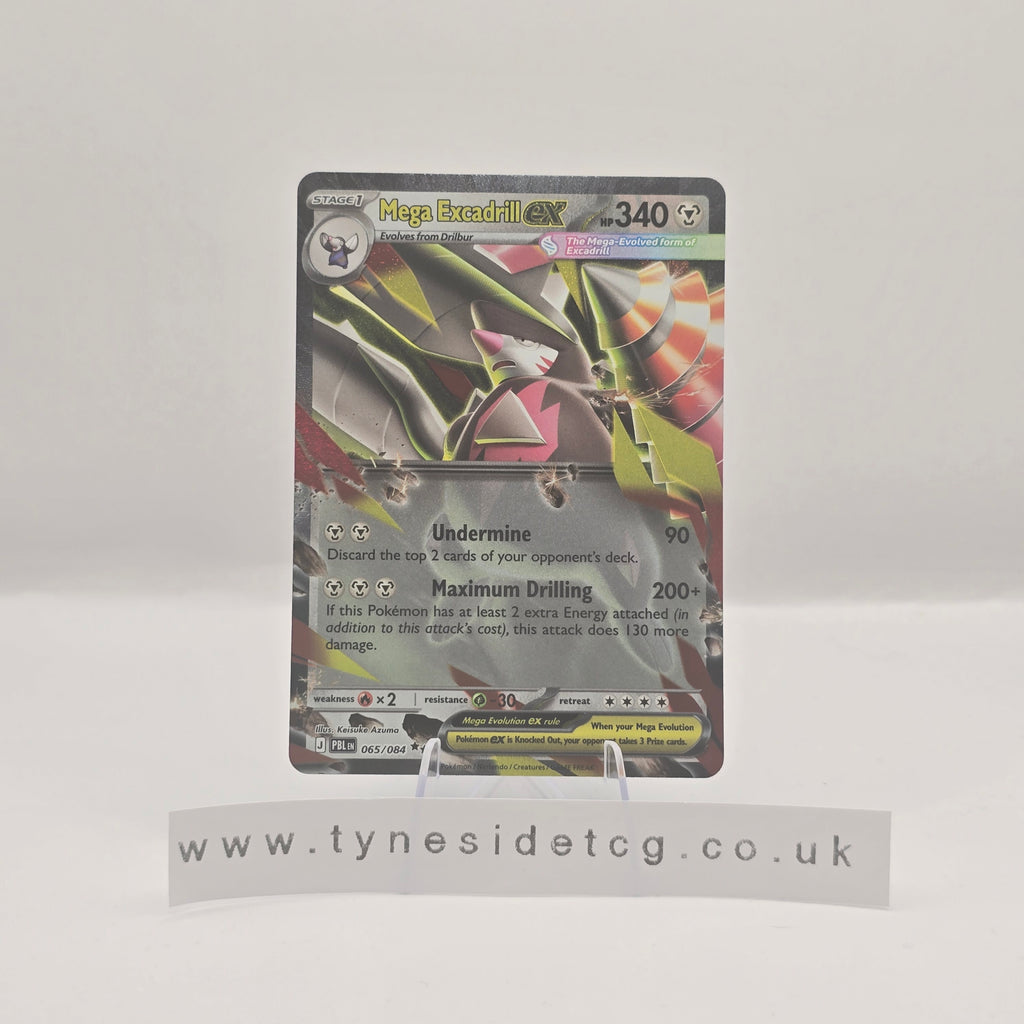 Mega Excadrill ex 065/084 - Pitch Black (English Single)