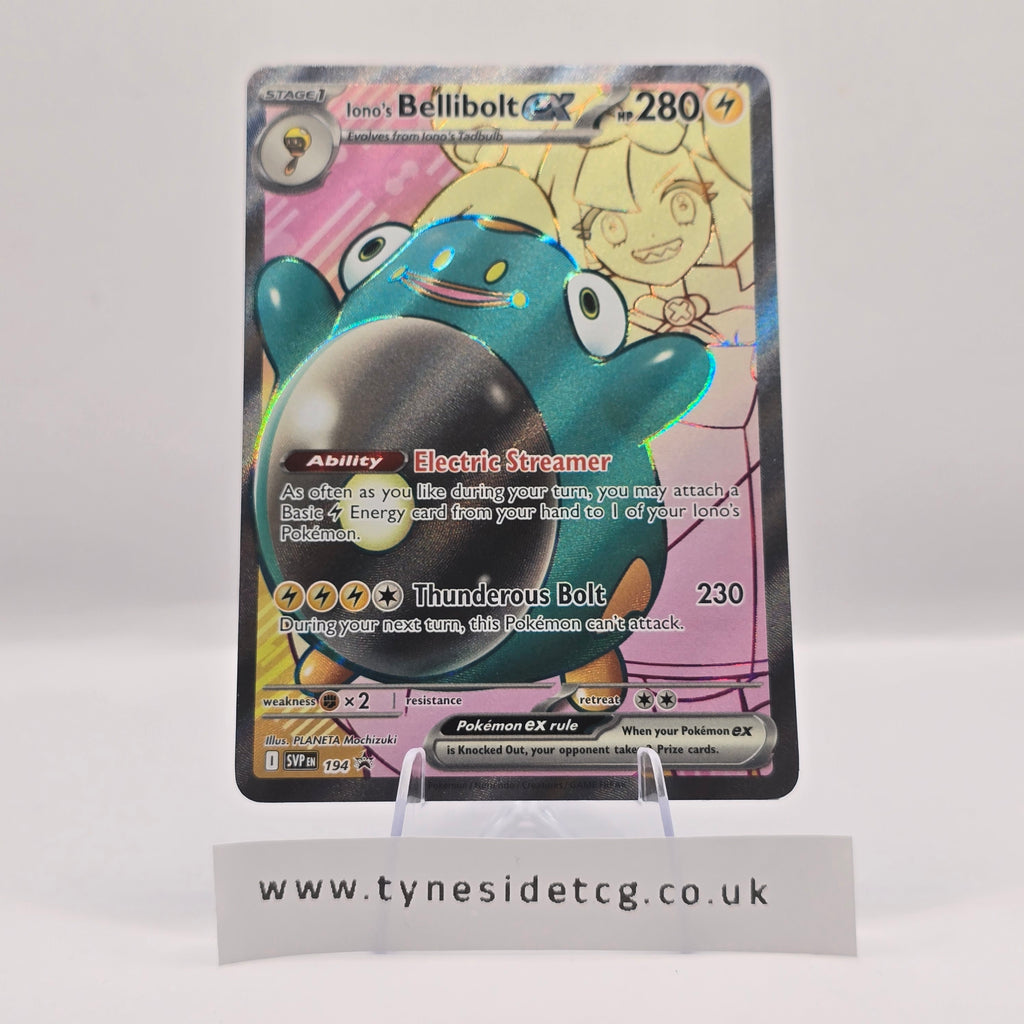 Iono’s Bellibolt EX – SVP 194 (English Promo Single)