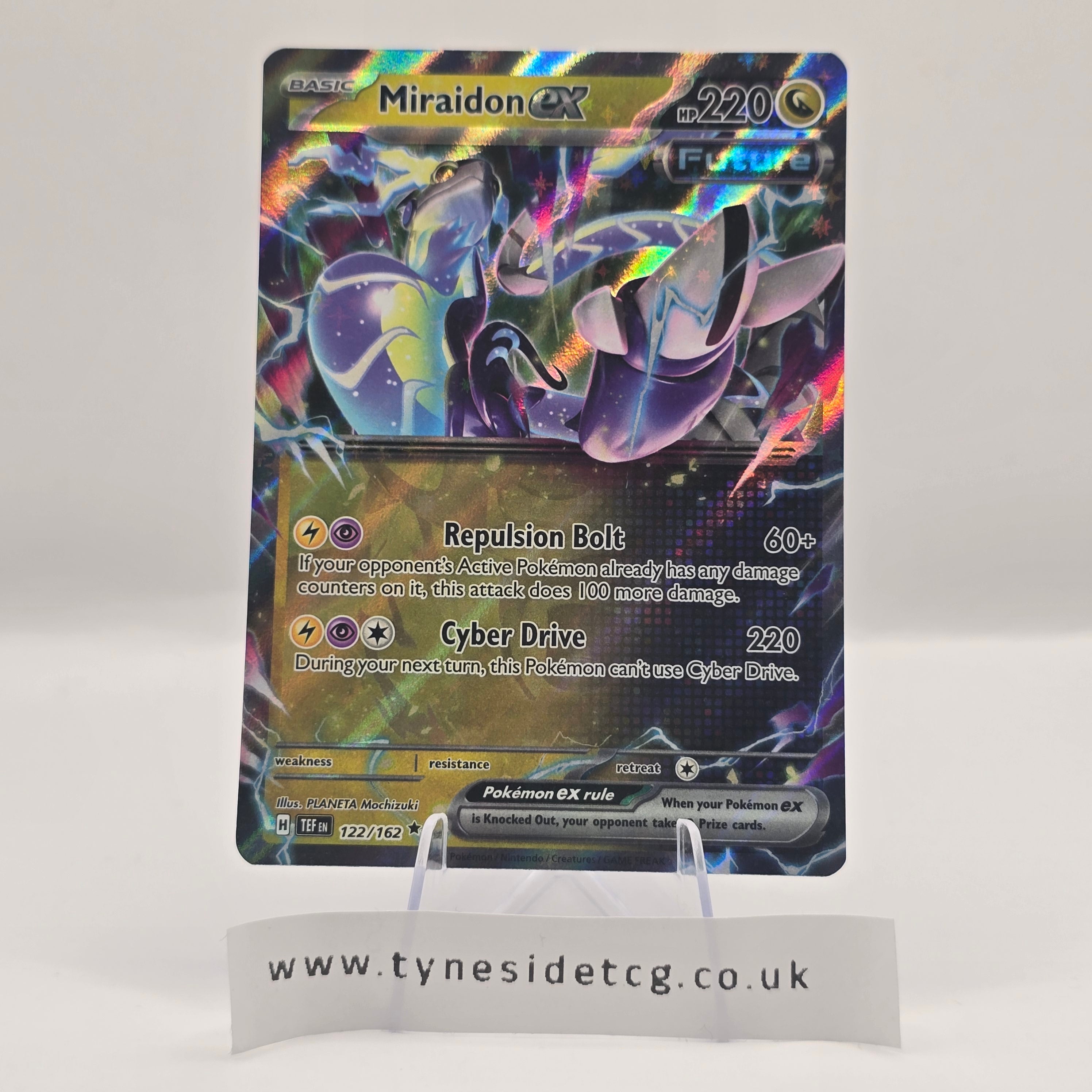 Miraidon EX 122/162 – Temporal Forces (English Single)