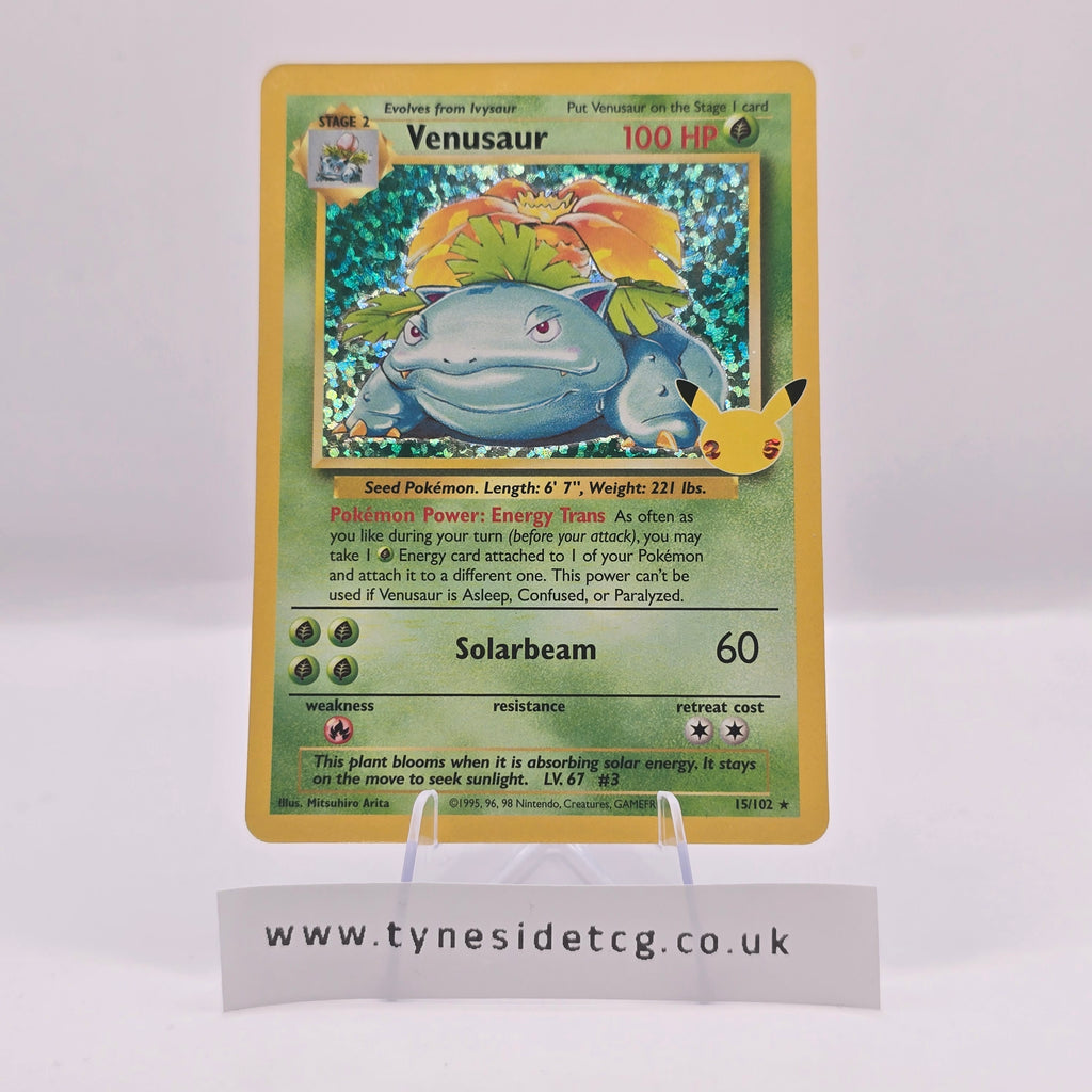 Venusaur 15/102 – Celebrations (English Single)