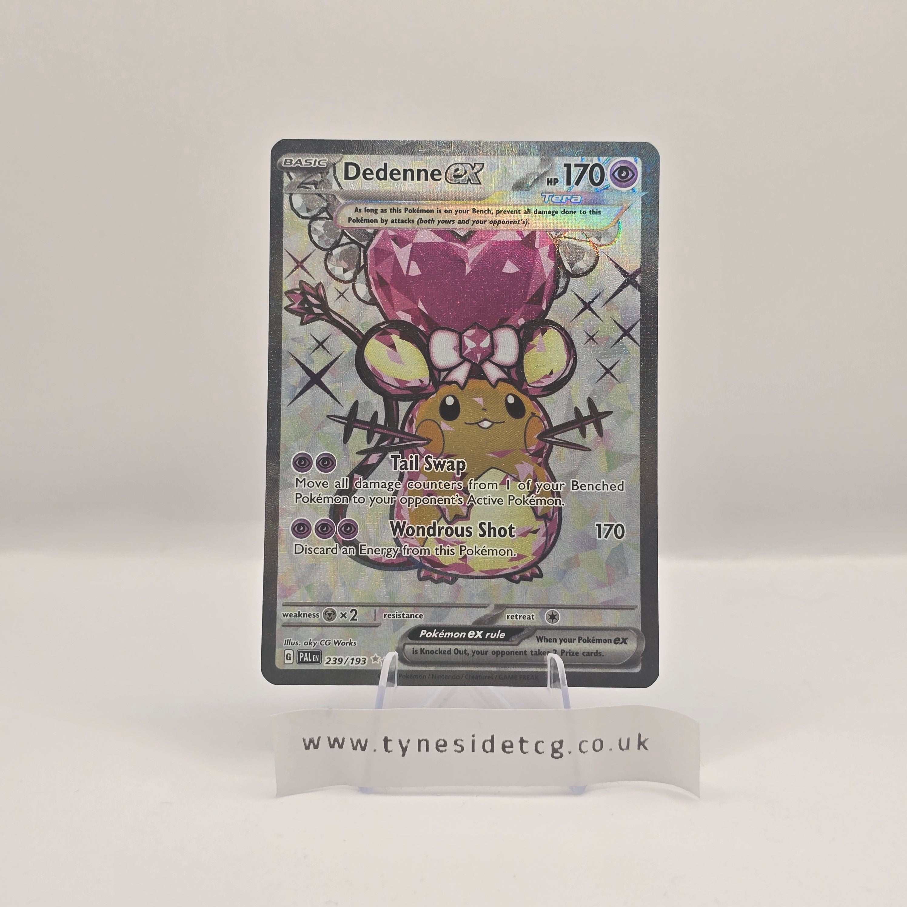 Dedenne ex 239/193 - Paldea Evolved (English Pokemon TCG Single)