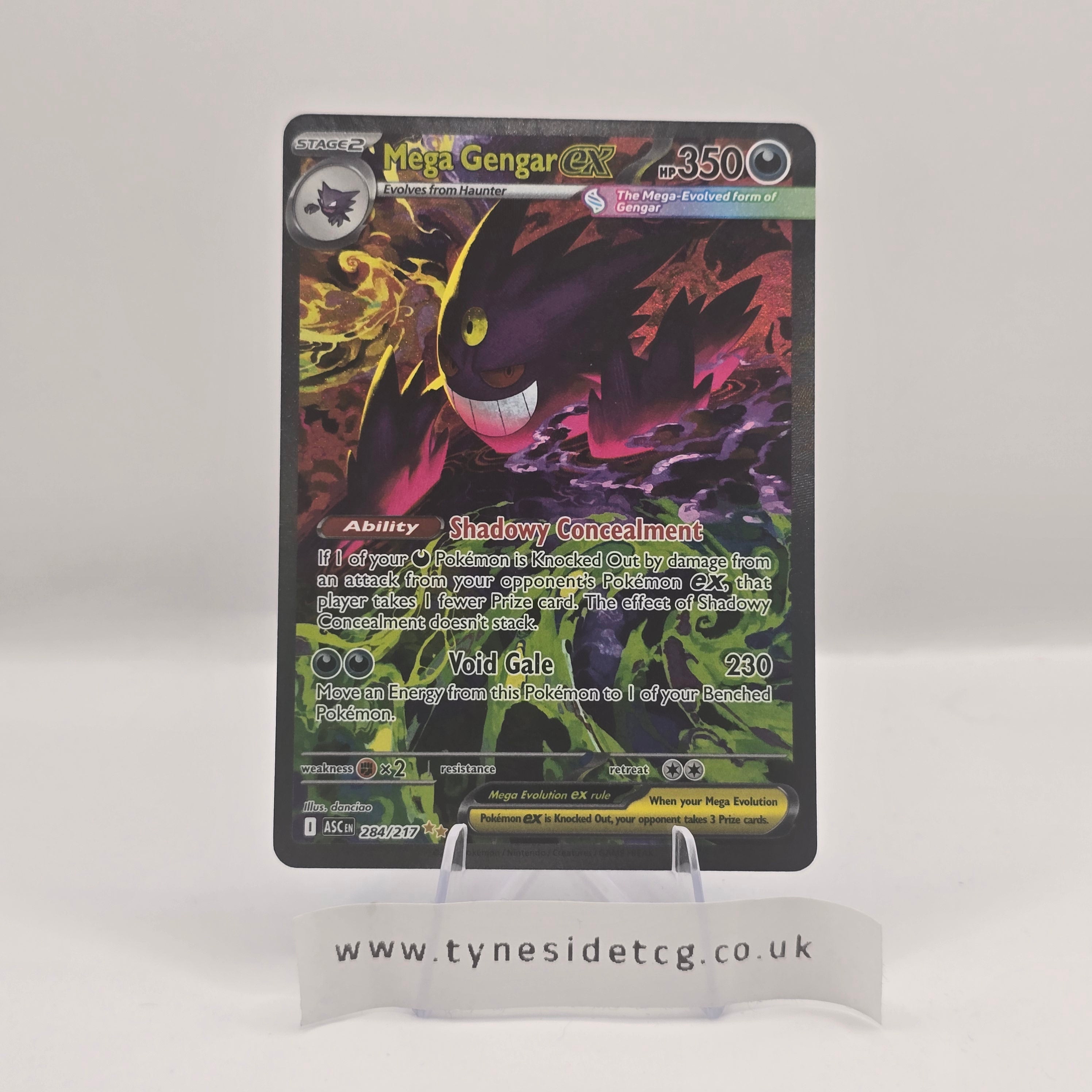 Mega Gengar EX - 284/217 - Ascended Heroes (English Single)