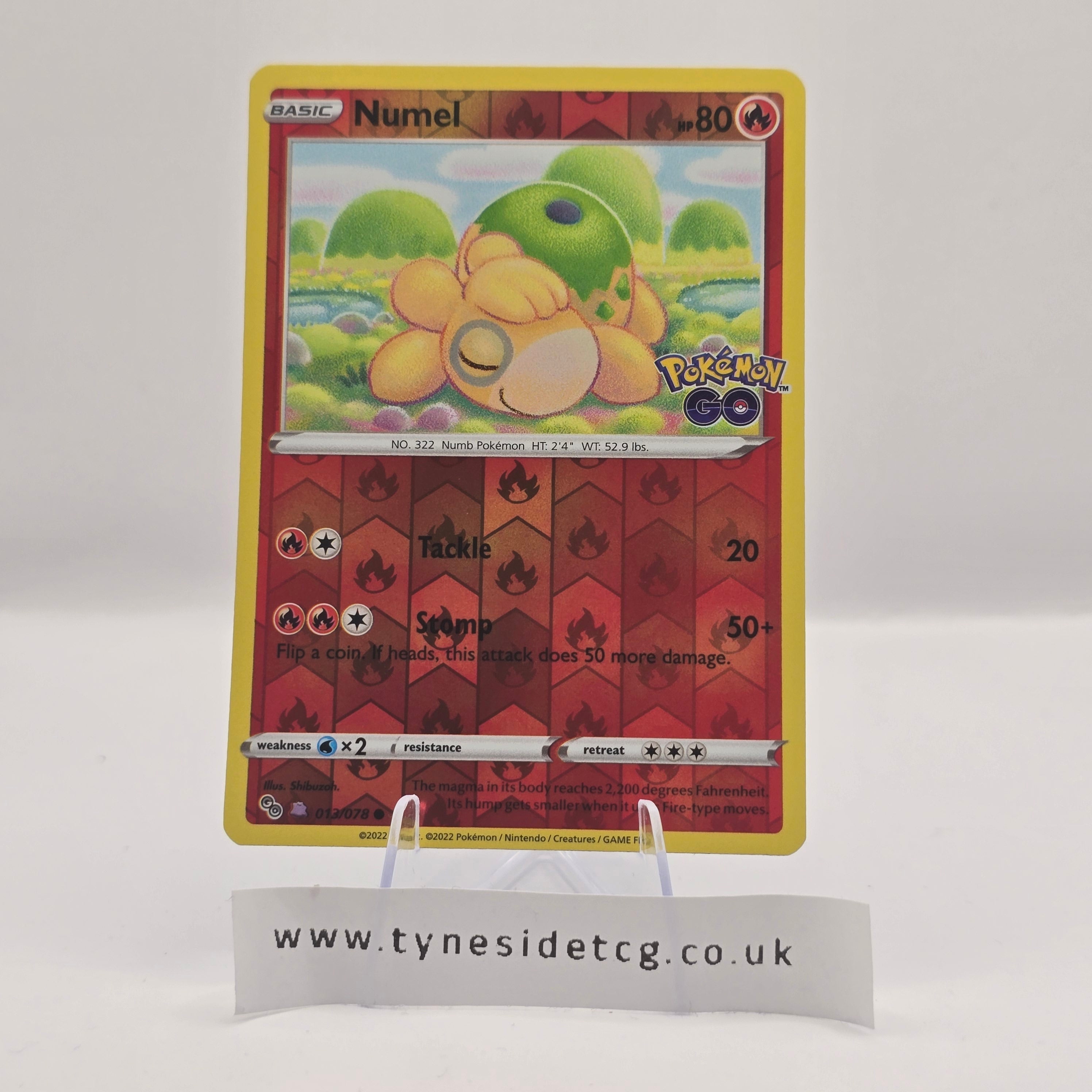 Numel 013/078 – Pokémon GO (Ditto Unpeeled, English Single)