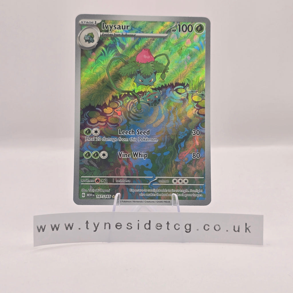Ivysaur 167/165 - Scarlet & Violet 151 (English Single)