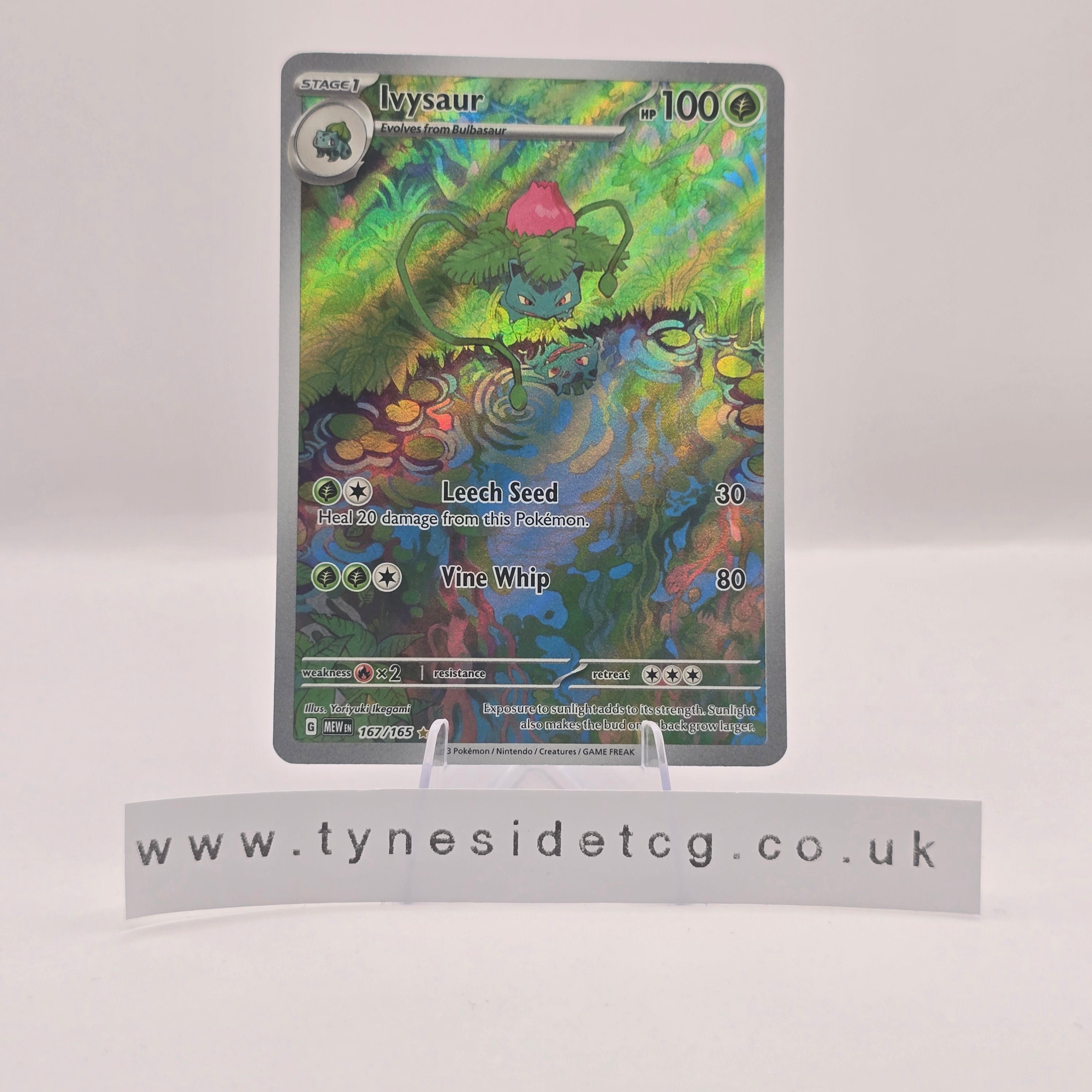 Ivysaur 167/165 - Scarlet & Violet 151 (English Single)