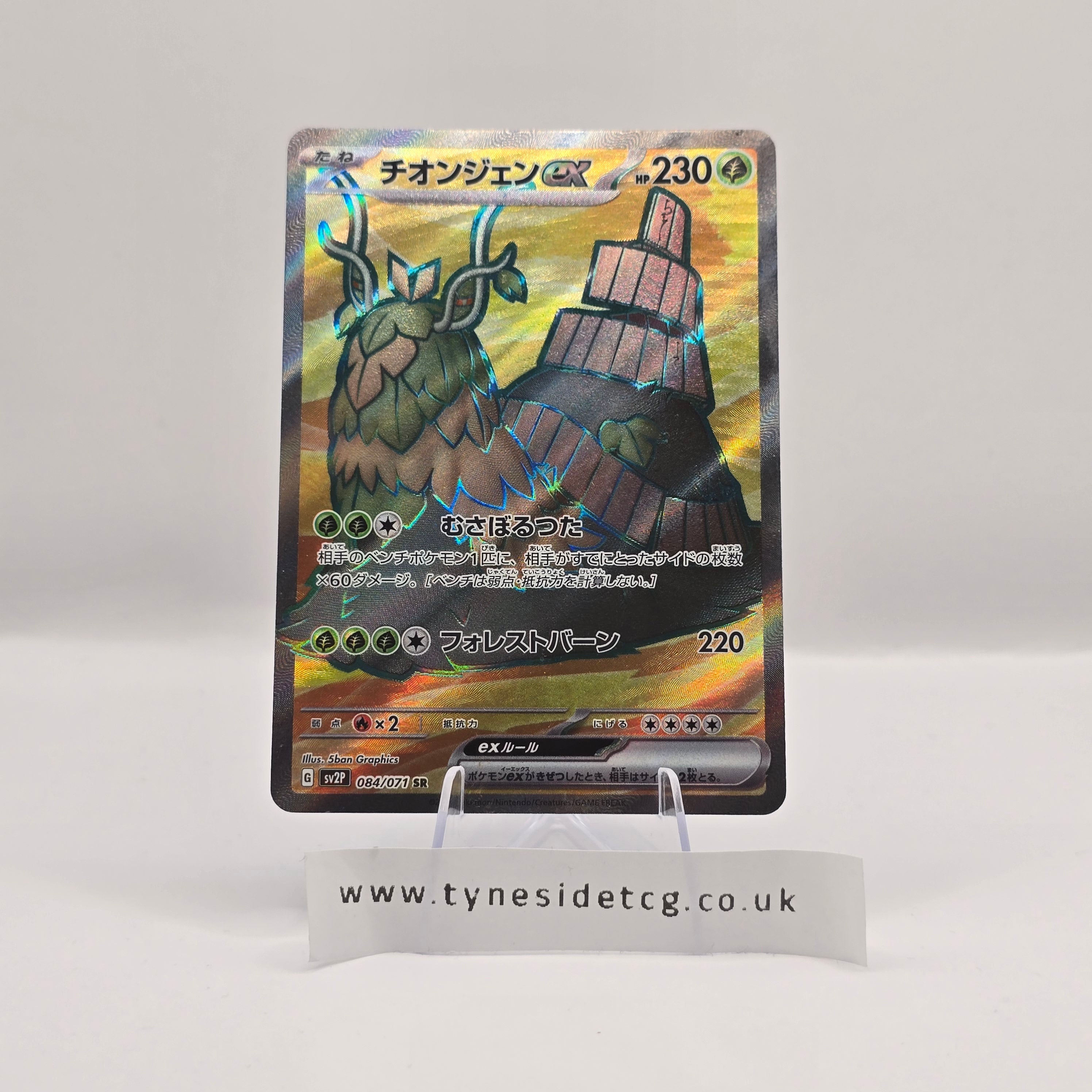 Wo-Chien EX 084/071 – Snow Hazard (SV2P) (Japanese Single)