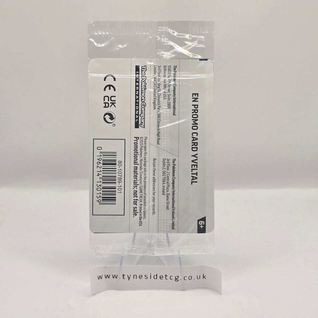 Yveltal 088/132 – Mega Evolution (Stamped Sealed Promo) (English Single)