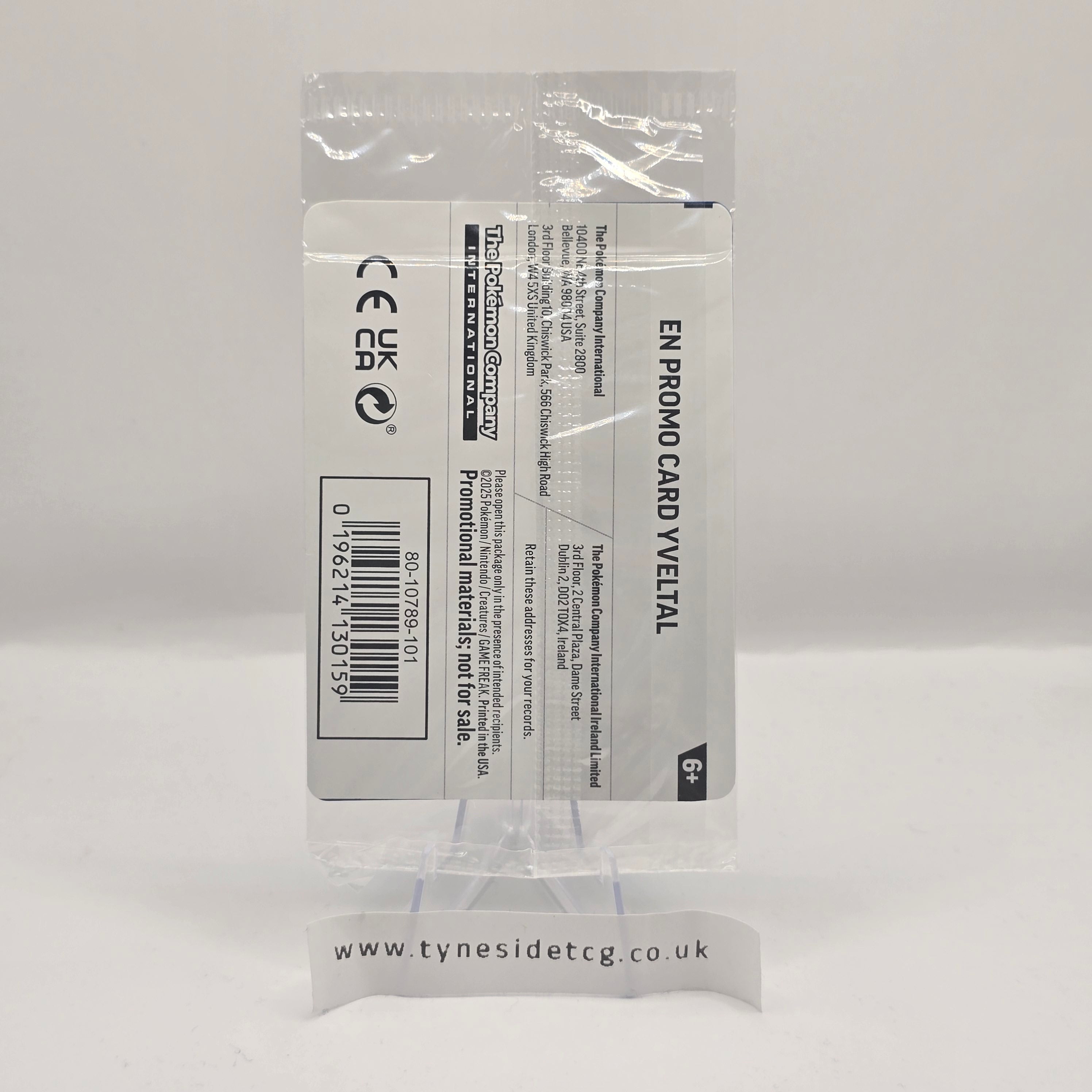 Yveltal 088/132 – Mega Evolution (Stamped Sealed Promo) (English Single)