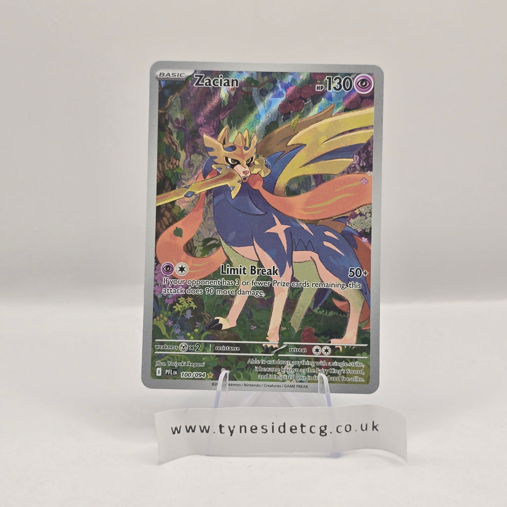 Zacian 100/094 – Phantasmal Flames (English Single)