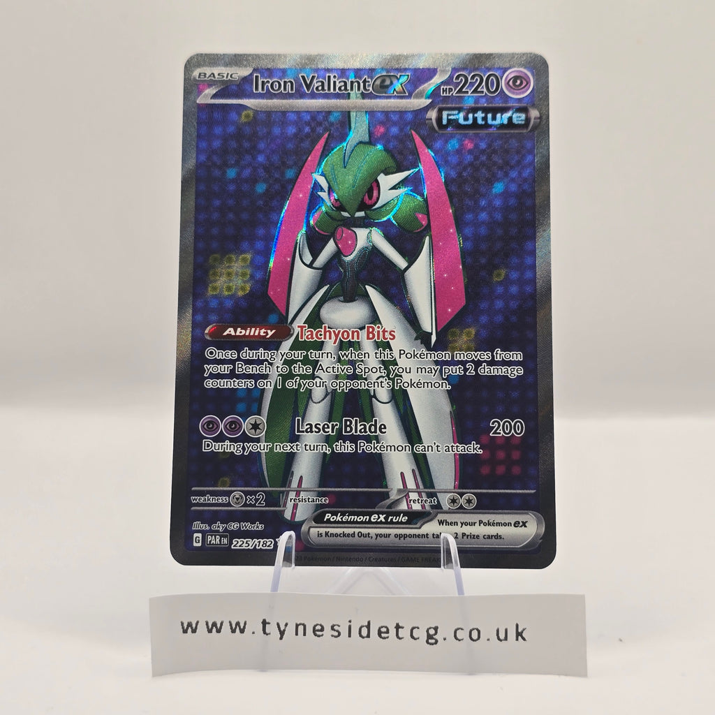 Iron Valiant ex 225/182 – Paradox Rift (English Single)