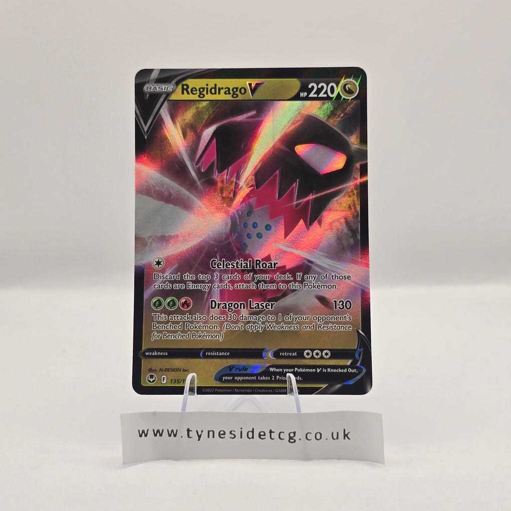 Regidrago V 135/195 – Silver Tempest (English Single)