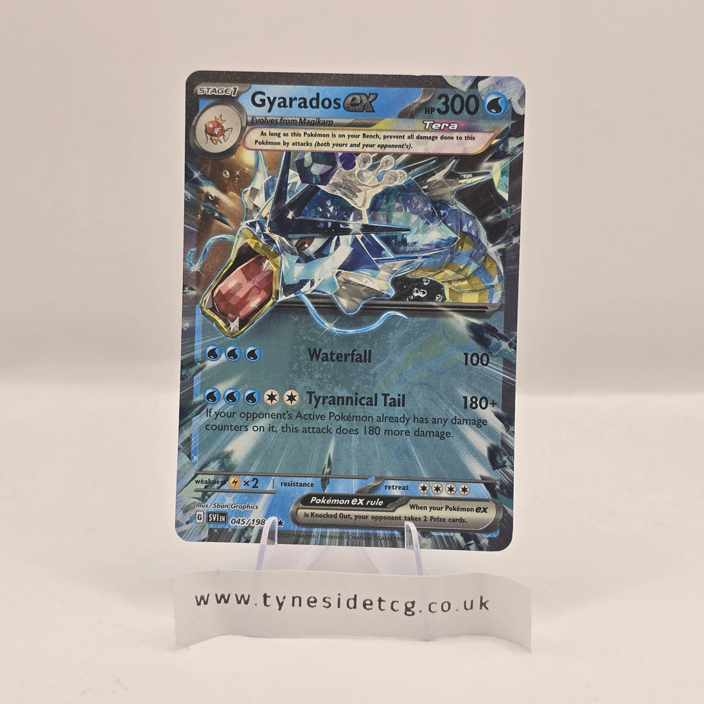 Gyarados ex 045/198 – Scarlet & Violet Base (English Single)
