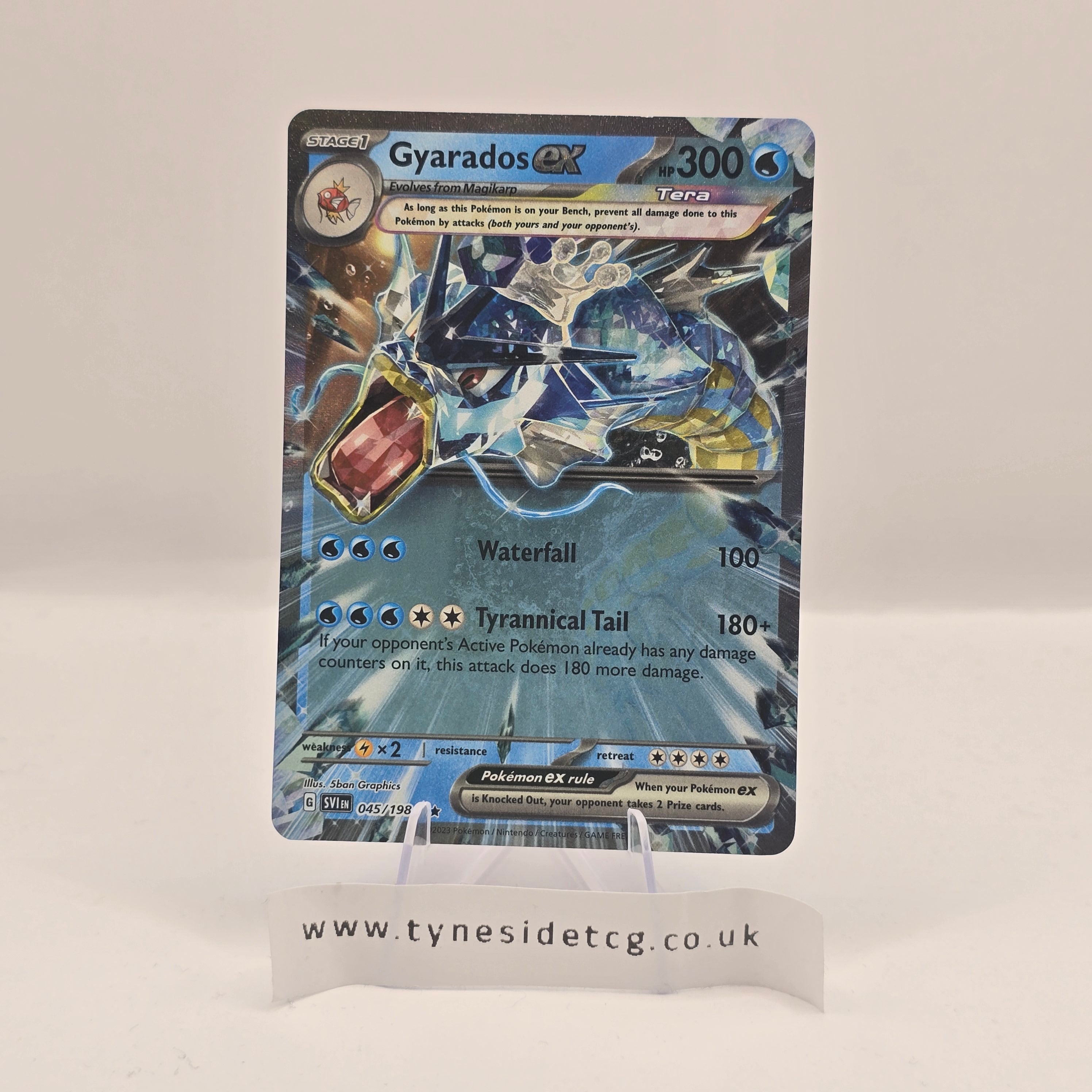 Gyarados ex 045/198 – Scarlet & Violet Base (English Single)