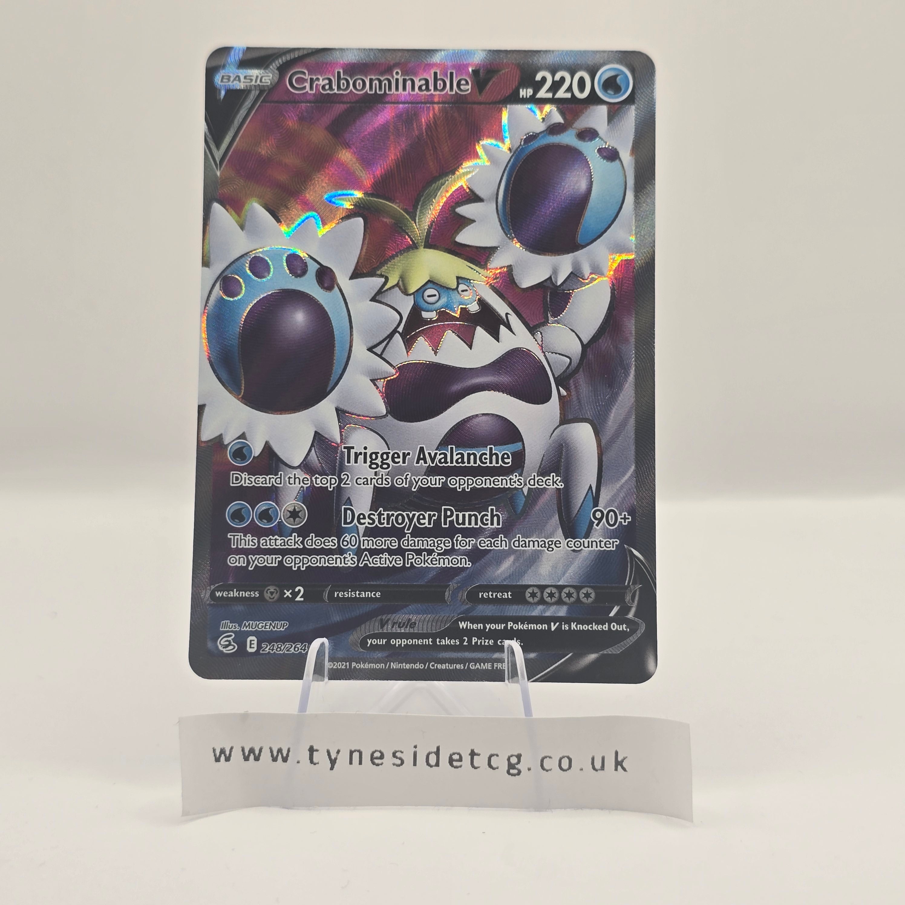 Crabominable V 248/264 – Fusion Strike (English Single)