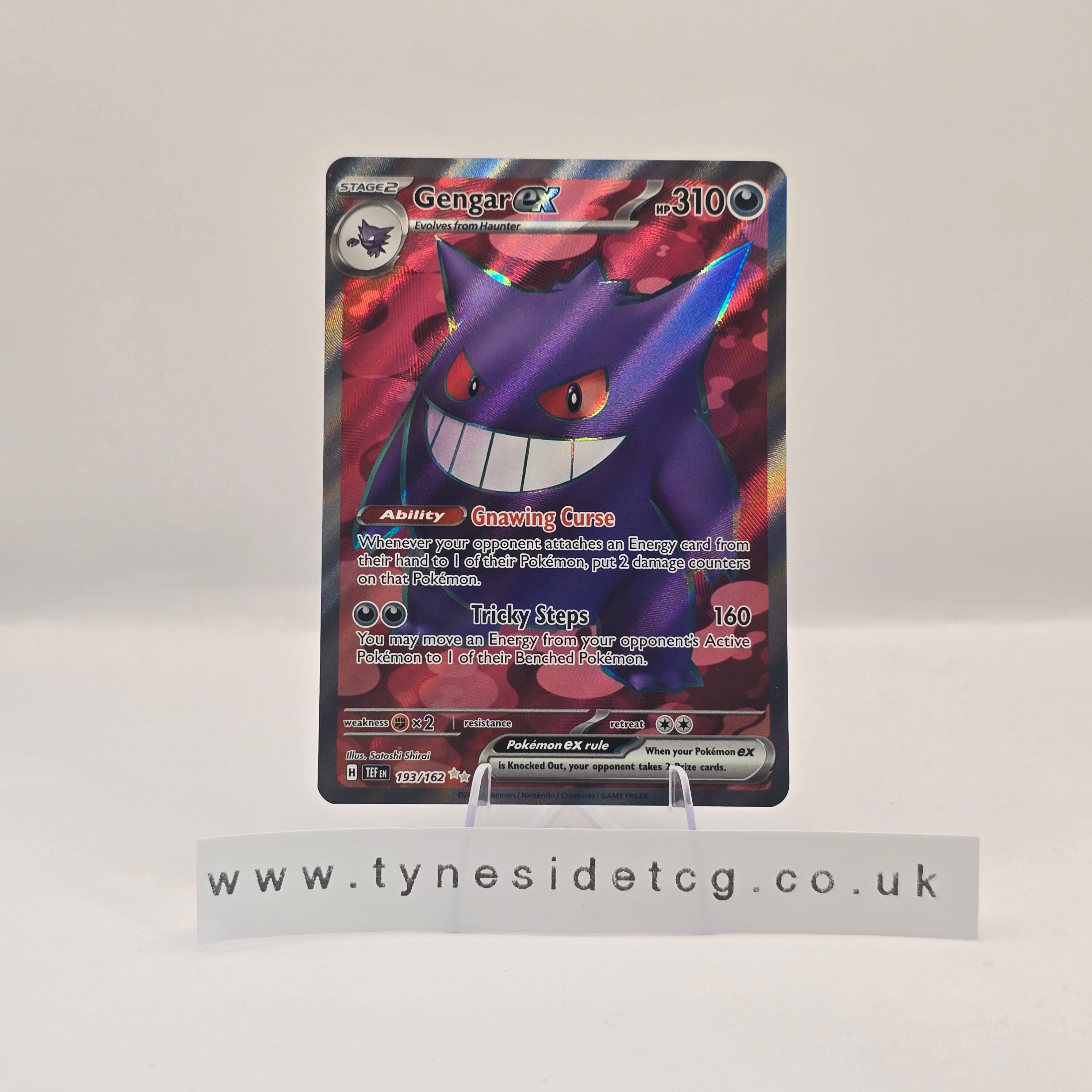 Gengar ex 193/162 - Temporal Forces (English Single)