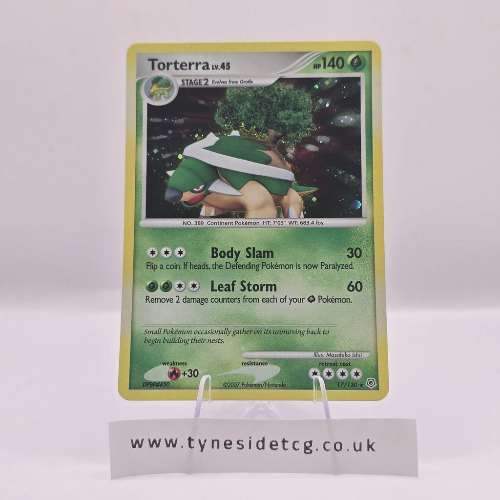 Torterra LV.45 17/130 – Diamond & Pearl (English Single)