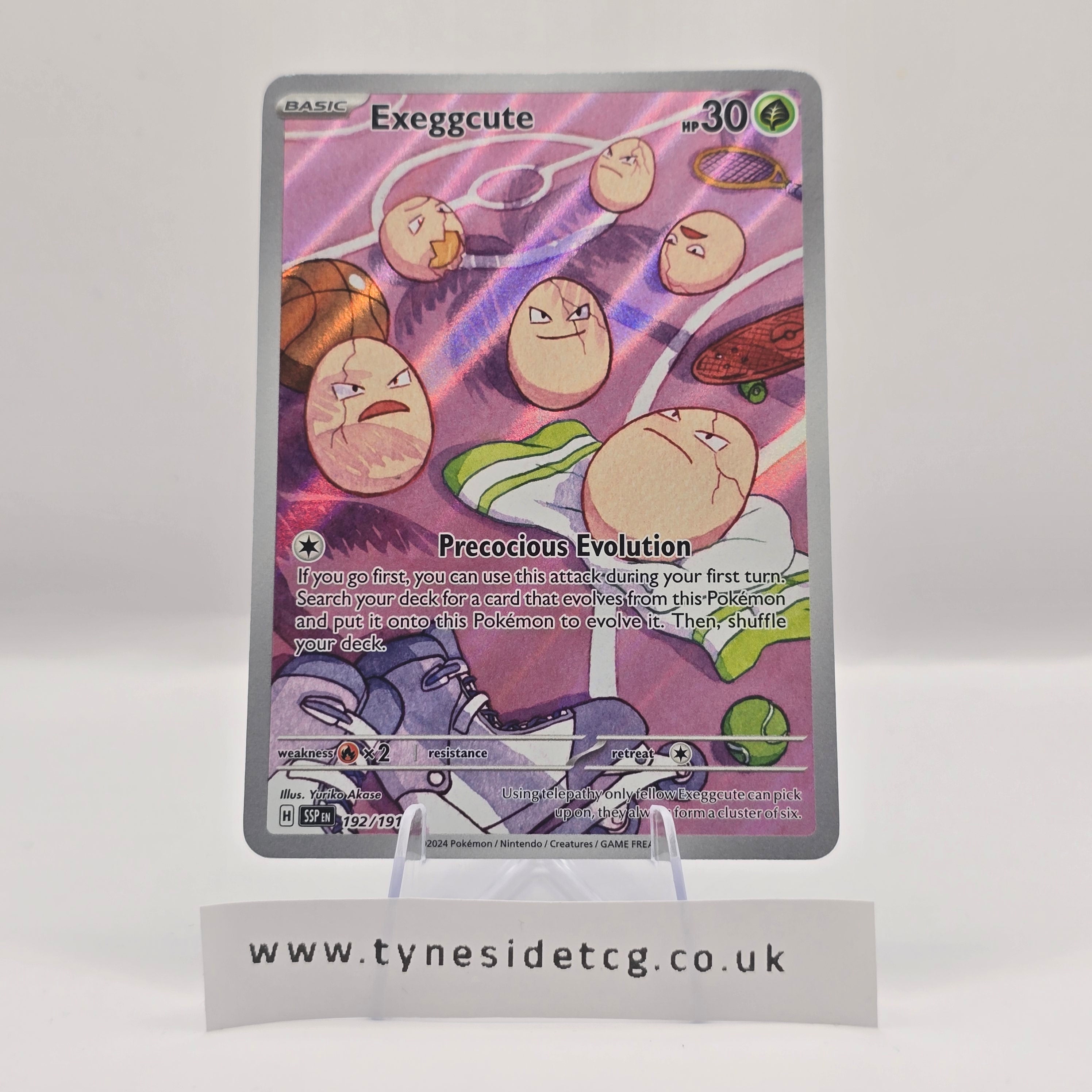 Exeggcute 192/191 – Surging Sparks (English Single)