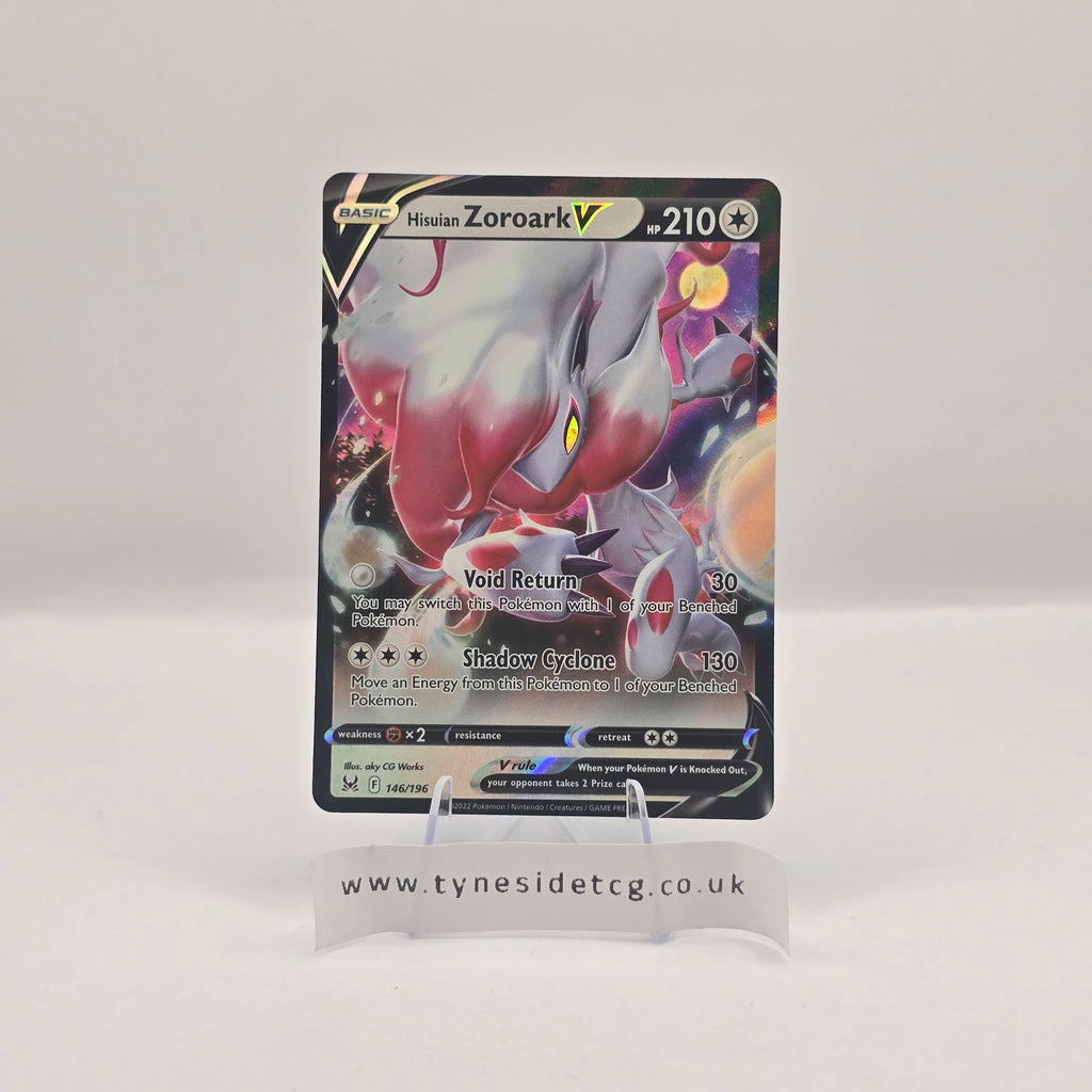 Hisuian Zoroark V 146/196 – Lost Origin (English Single)