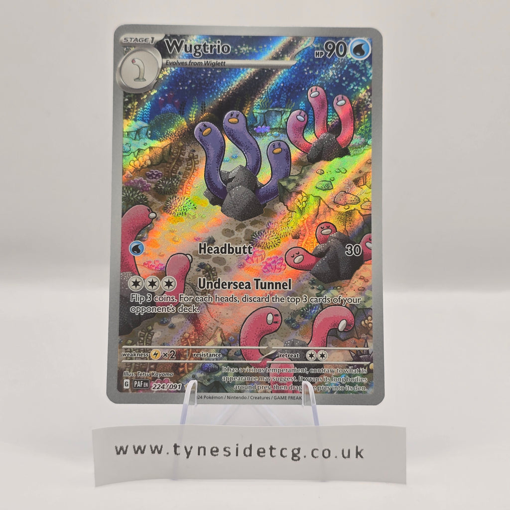 Wugtrio 224/091 – Paldean Fates (English Single)