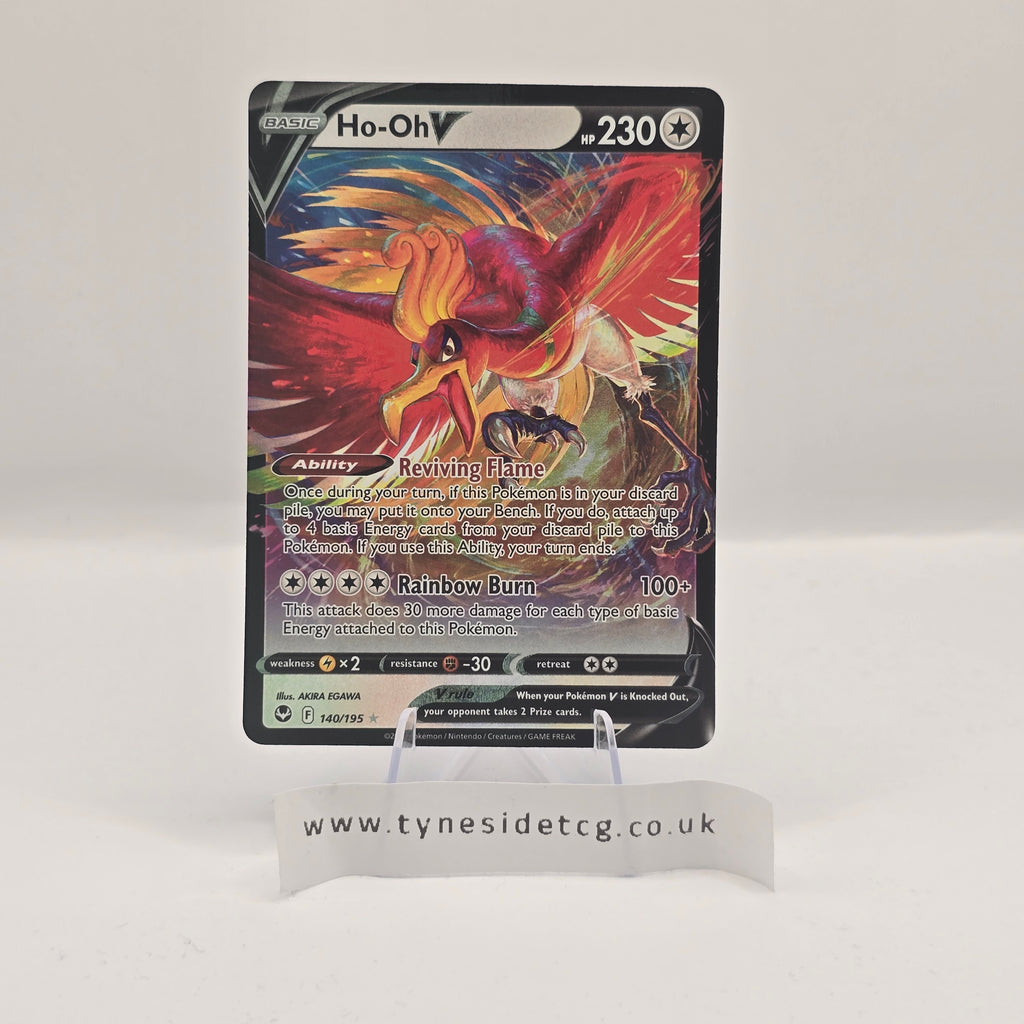 Ho-Oh V 140/195 – Silver Tempest (English Single)