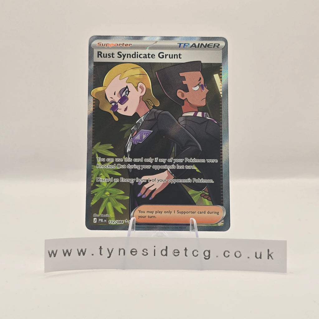 Rust Syndicate Grunt 112/084 - Pitch Black (English Single)