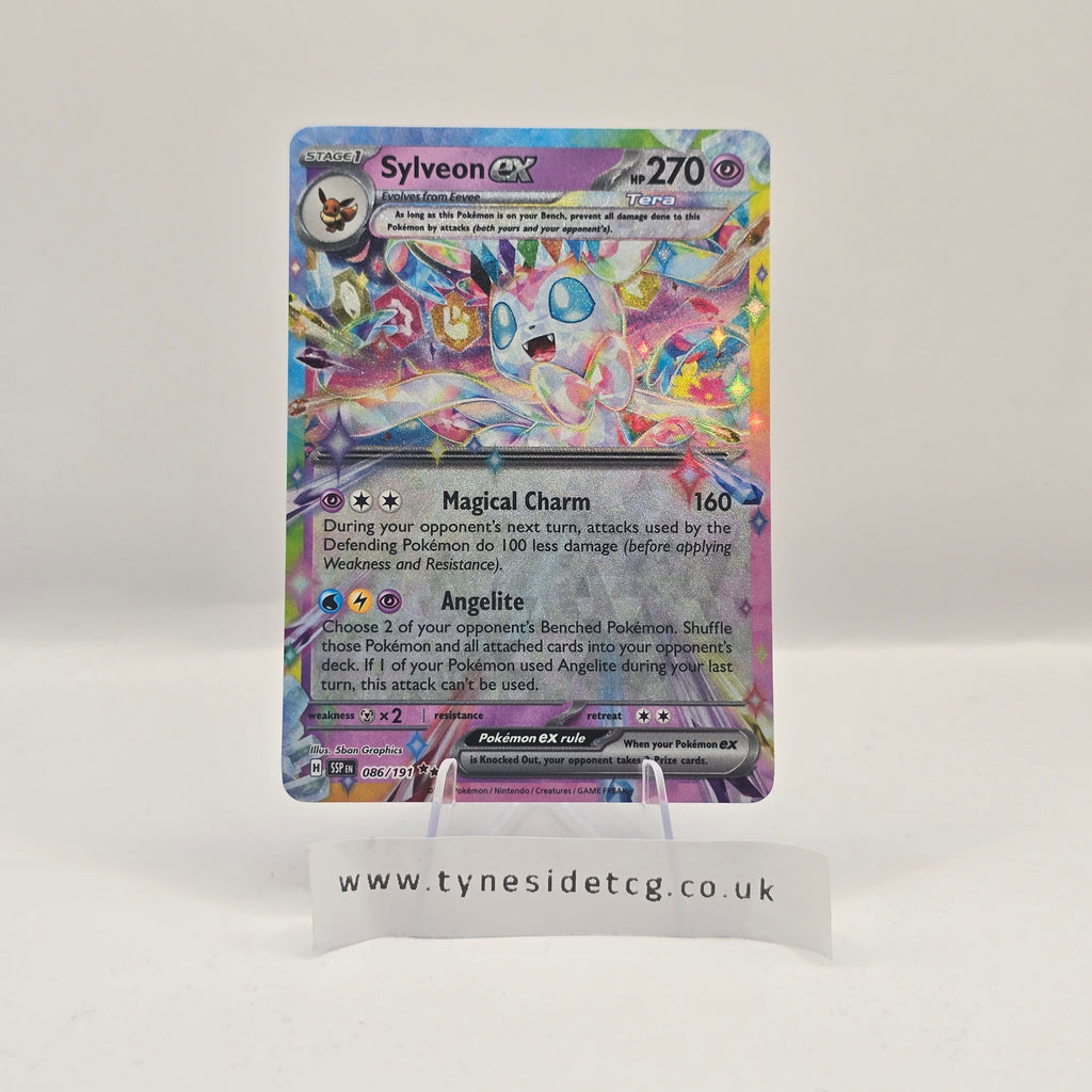 Sylveon EX 086/191 – Surging Sparks (English Single)