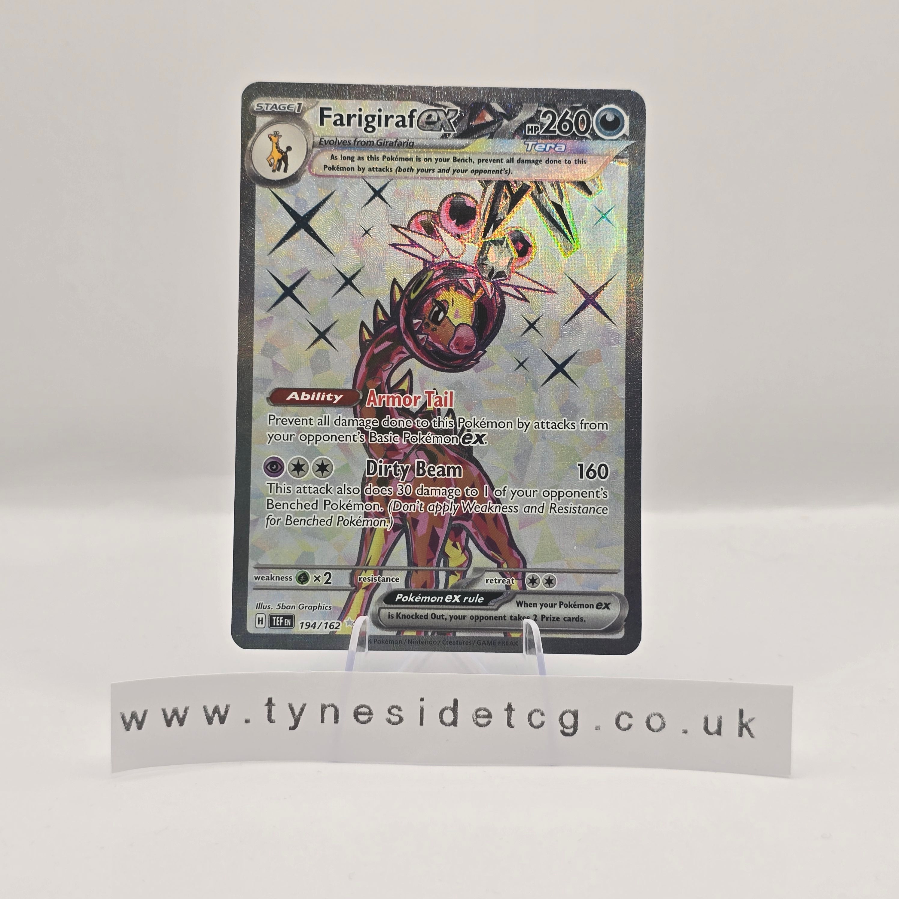 Farigiraf ex 194/162 - Temporal Forces (English Single)