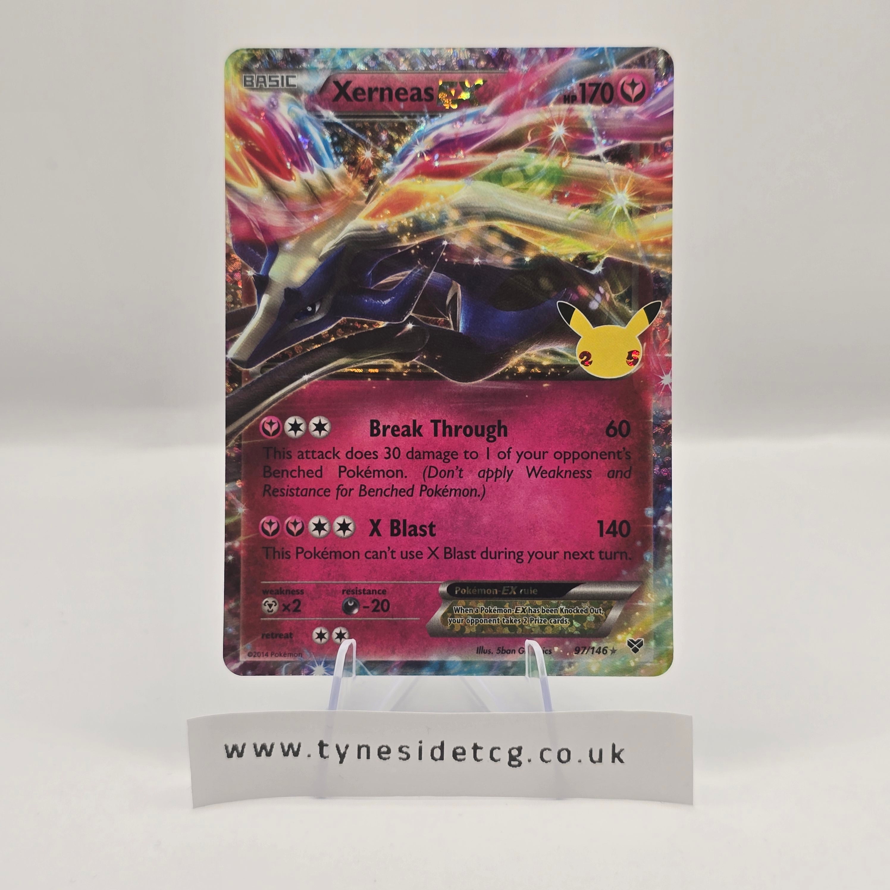 Xerneas EX 97/146 – Celebrations (English Single)