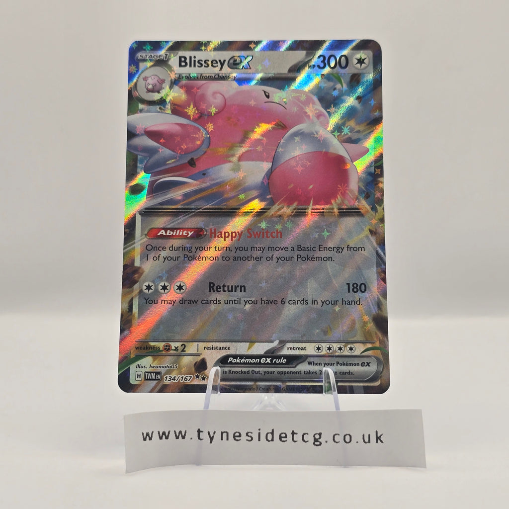 Blissey EX 134/167 – Twilight Masquerade (English Single)