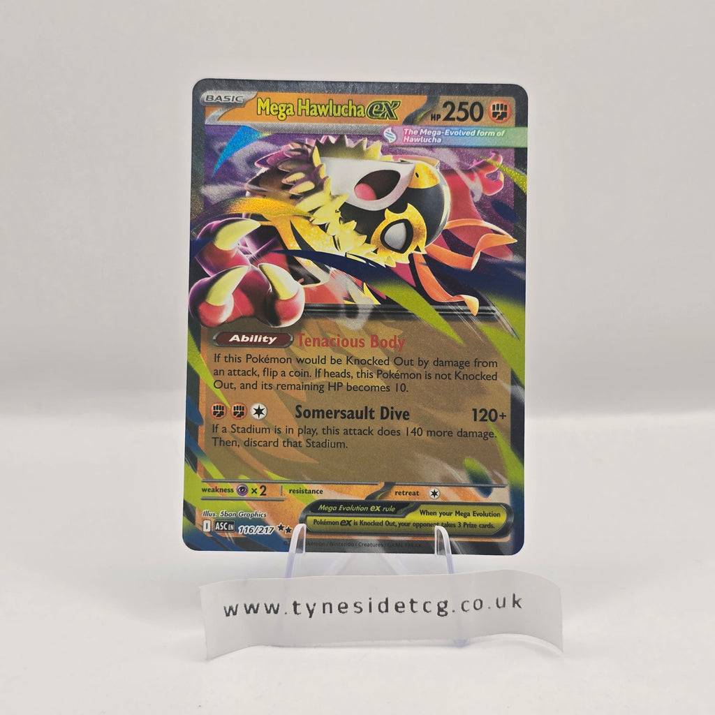 Mega Hawlucha EX 116/217 – Ascended Heroes (English Single)