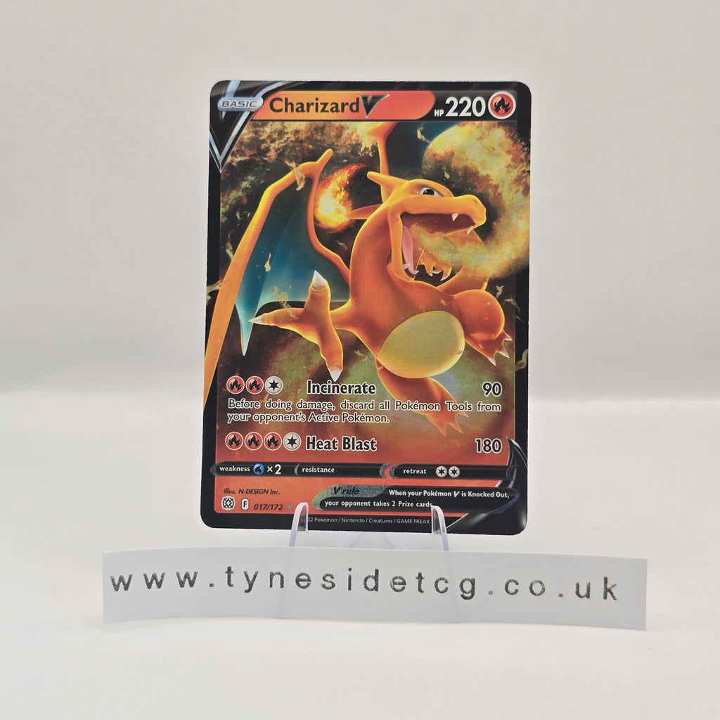 Charizard V 017/172 - Brilliant Stars (English Single)