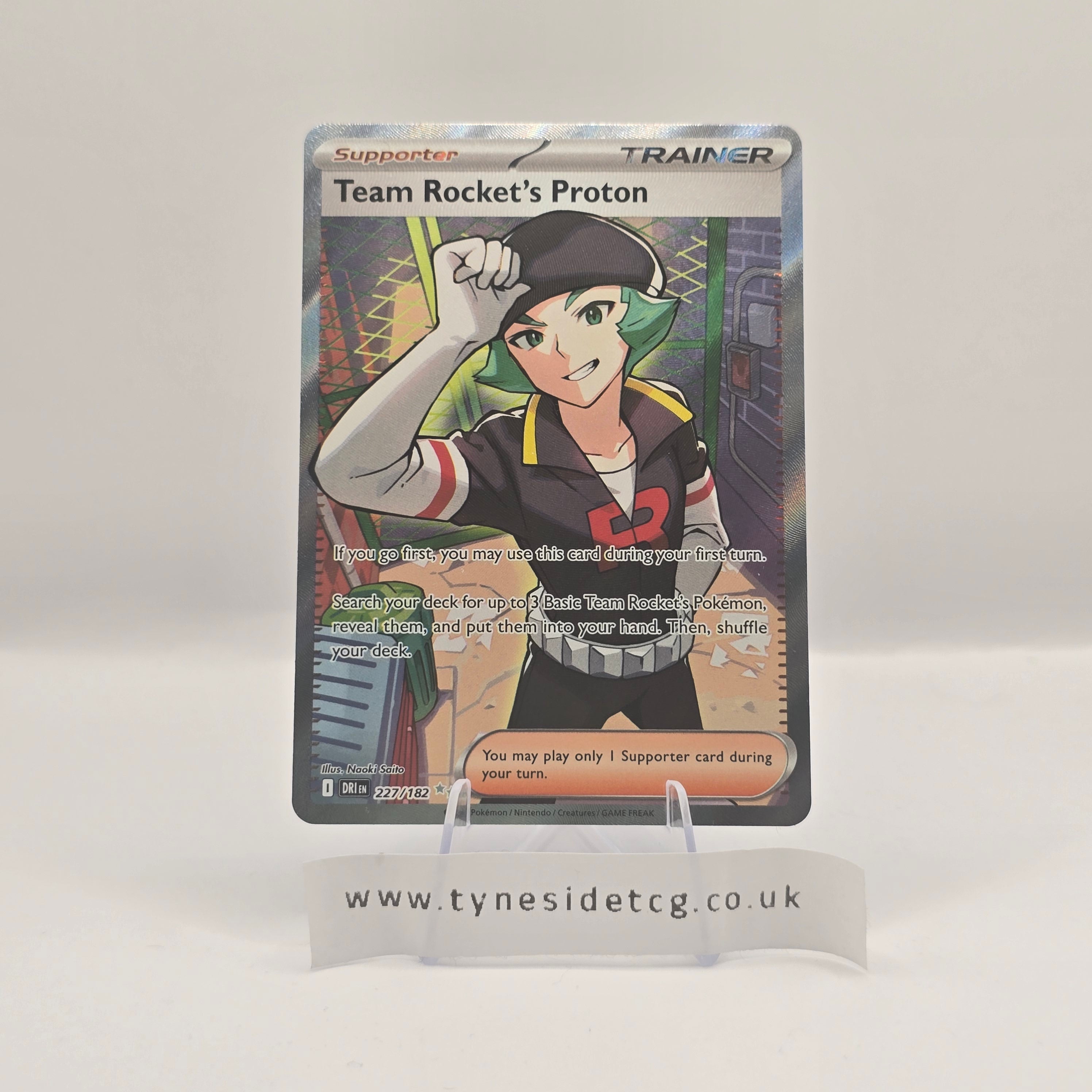 Team Rocket's Proton 227/182 - Destined Rivals (English Single)