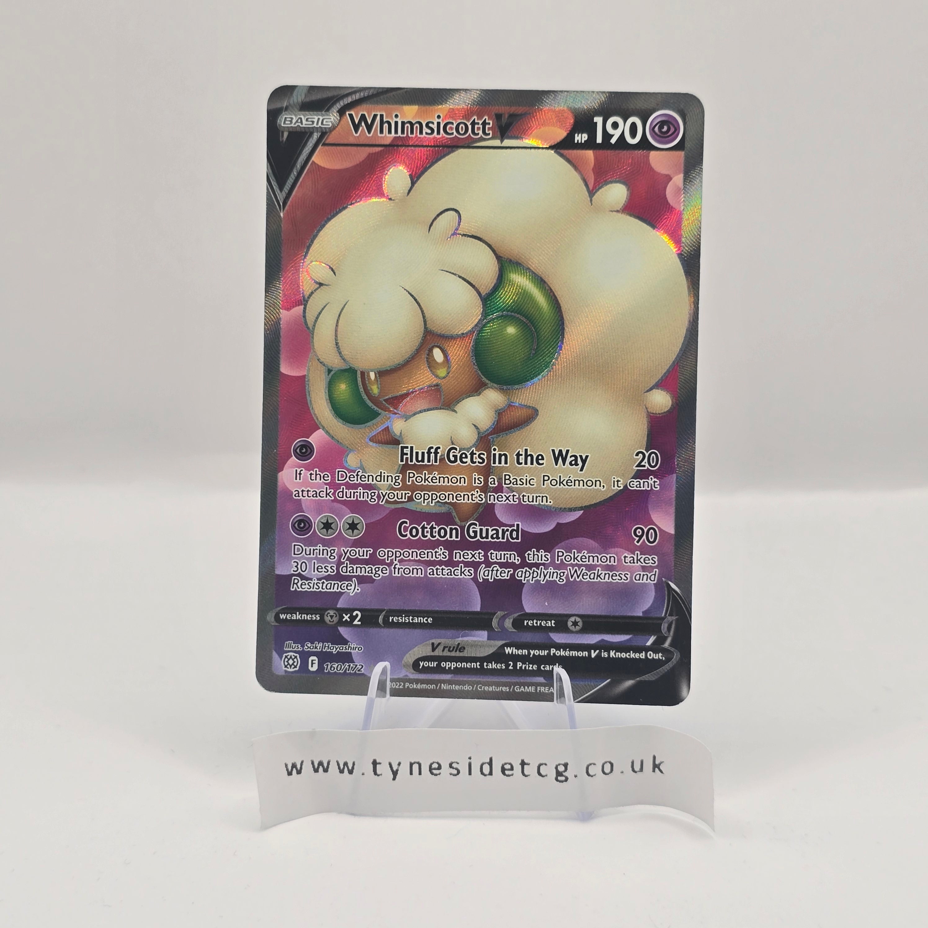 Whimsicott V 160/172 – Brilliant Stars (English Single)