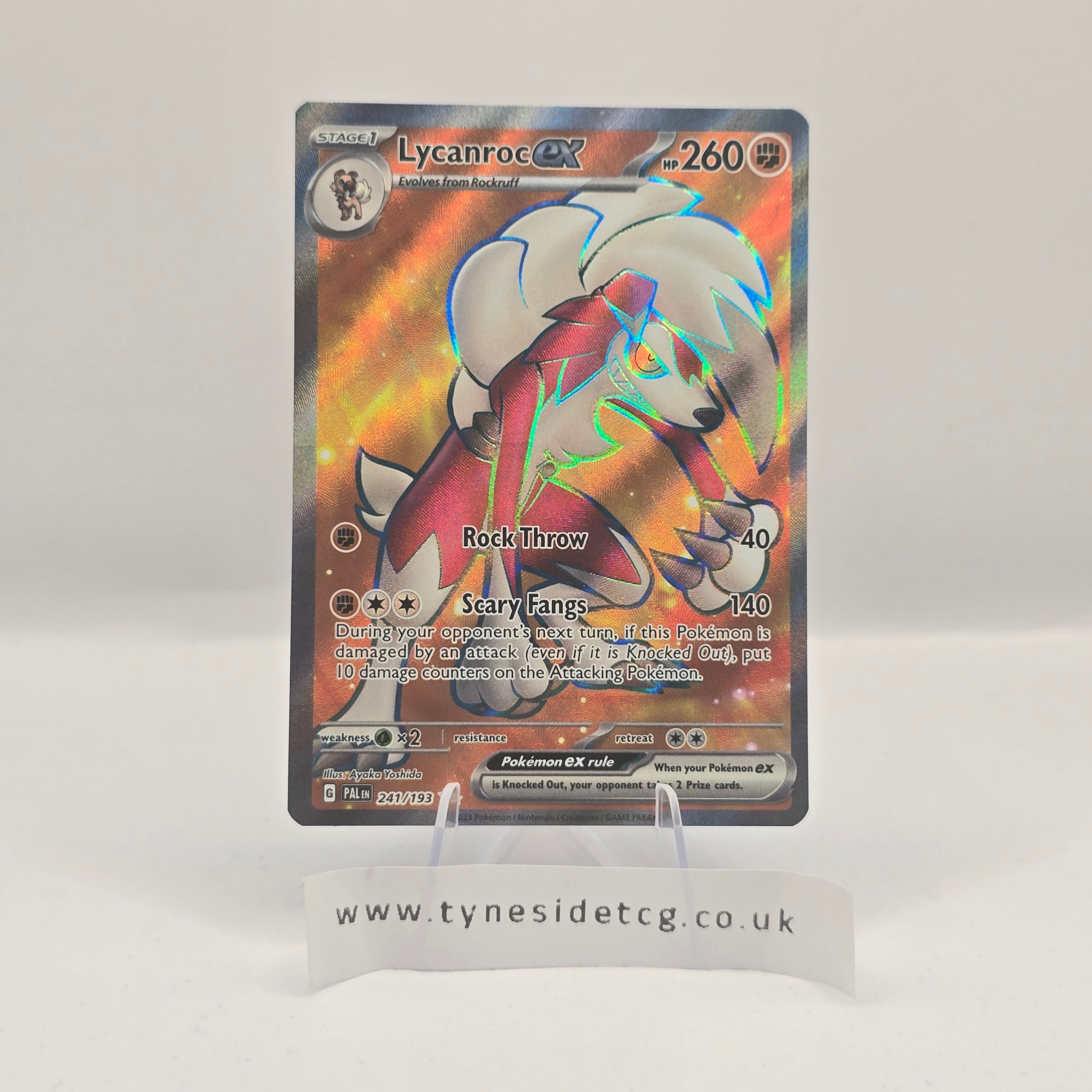 Lycanroc EX 241/193 – Paldea Evolved (English Single)