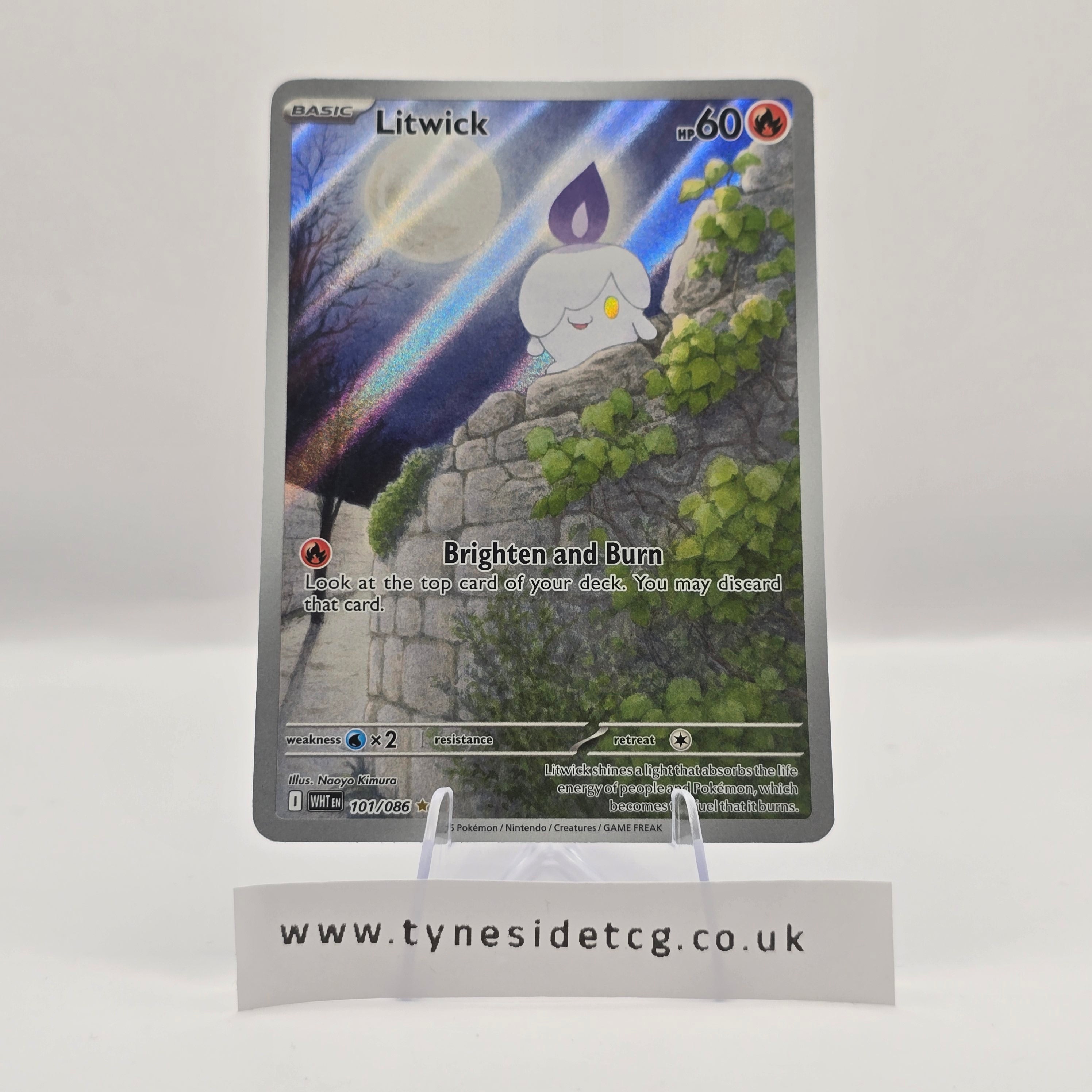 Litwick 101/086 – White Flare (English Single)