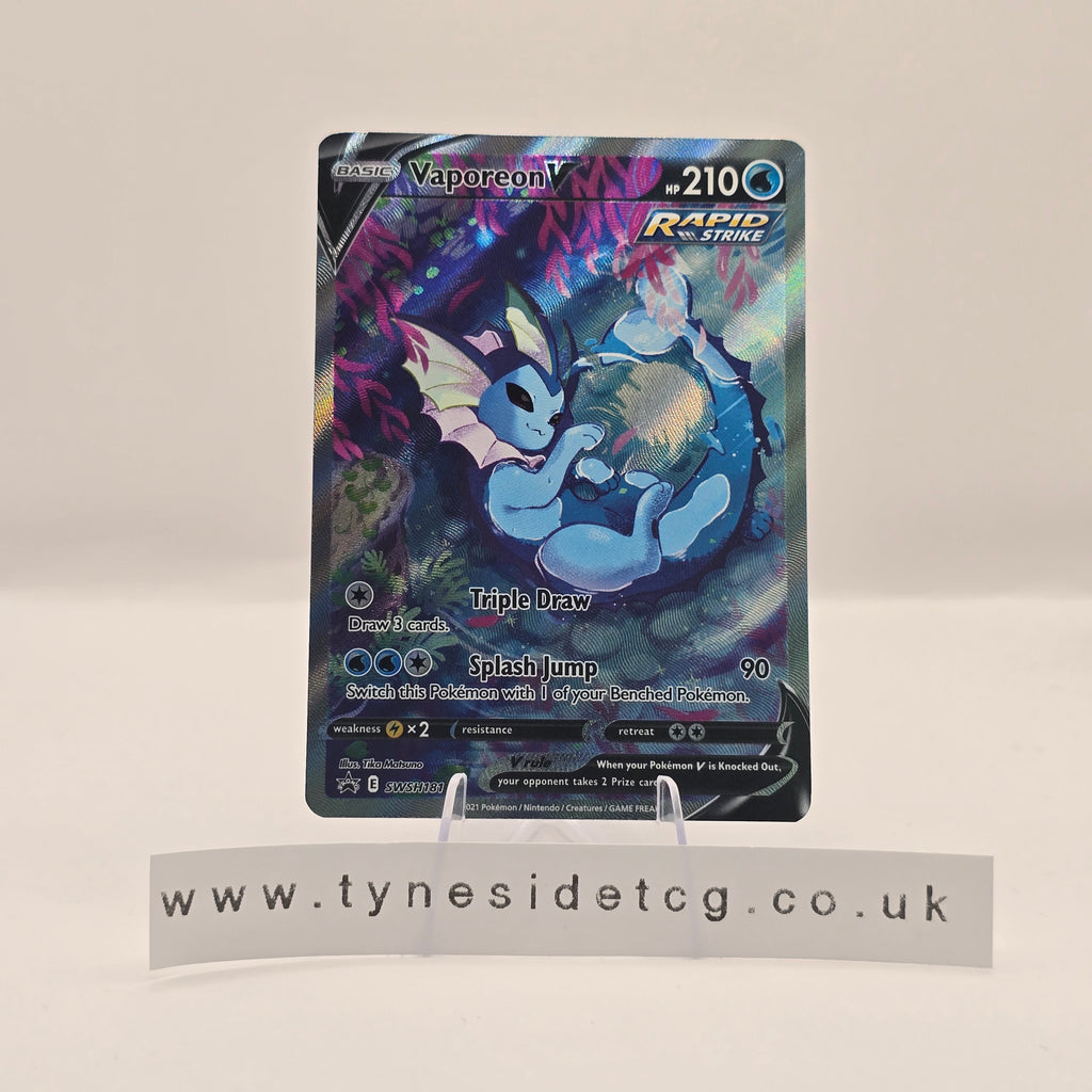 Vaporeon V SWSH181 - Sword & Shield Promos (English Single)