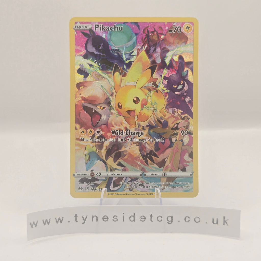 Pikachu 160/159 - Crown Zenith (English Single)
