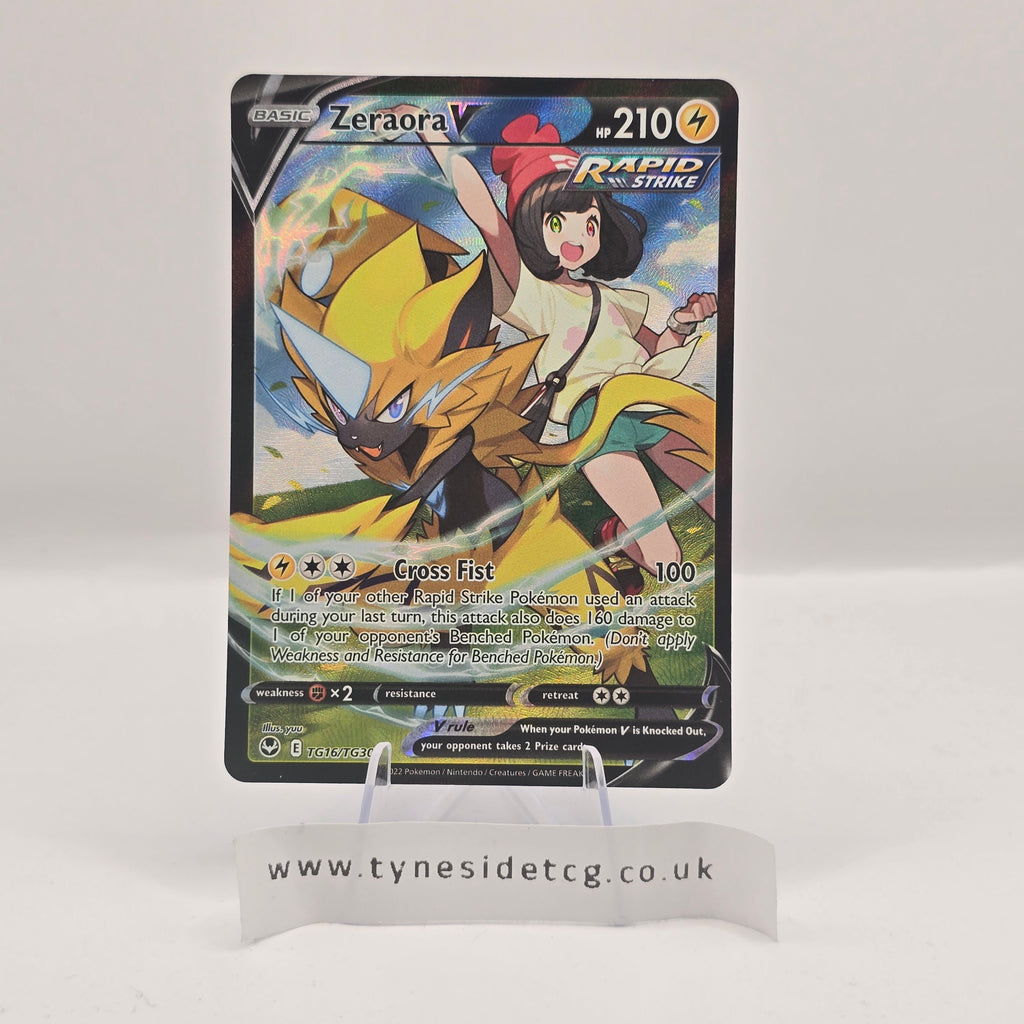 Zeraora V TG16/TG30 – Silver Tempest (English Single)