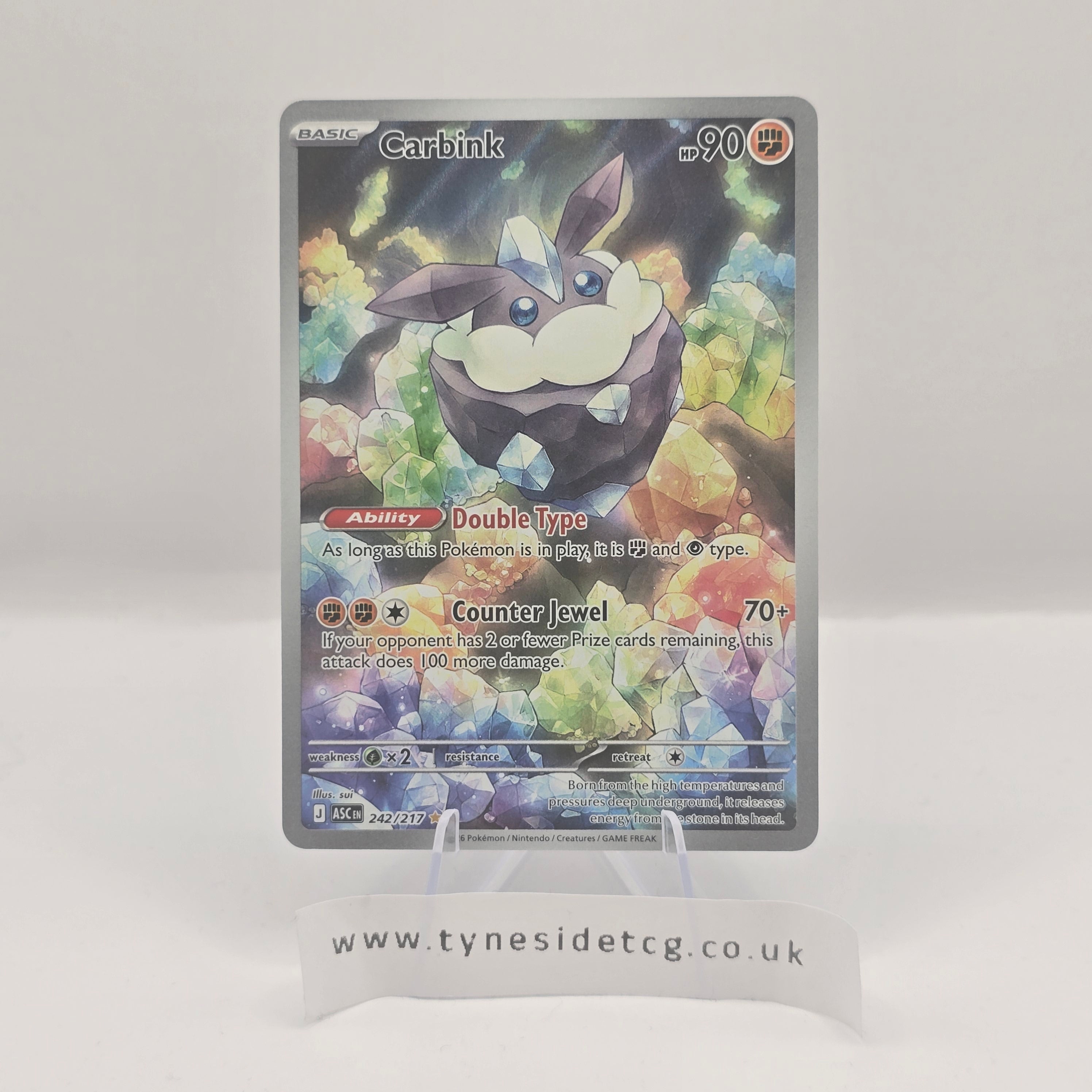 Carbink 242/217 – Ascended Heroes (English Single)